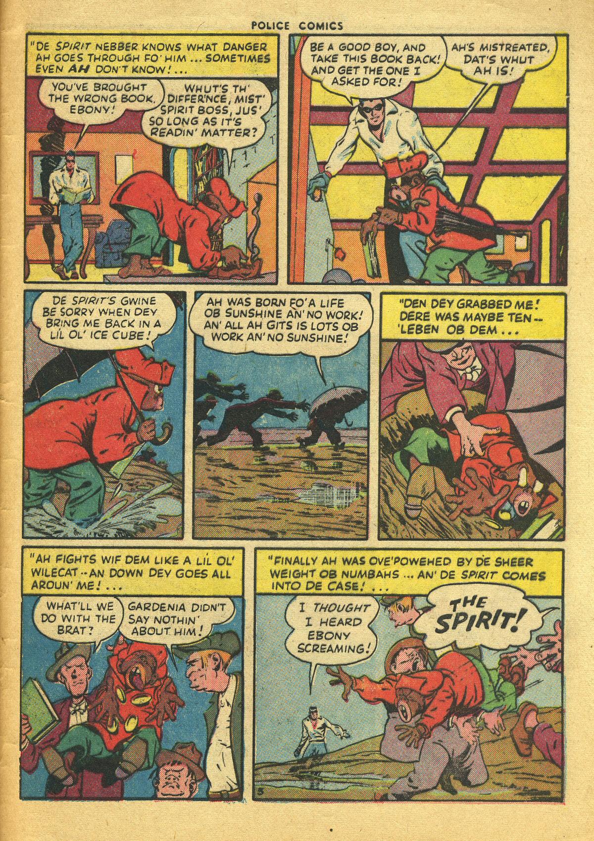 Read online Police Comics comic -  Issue #48 - 55