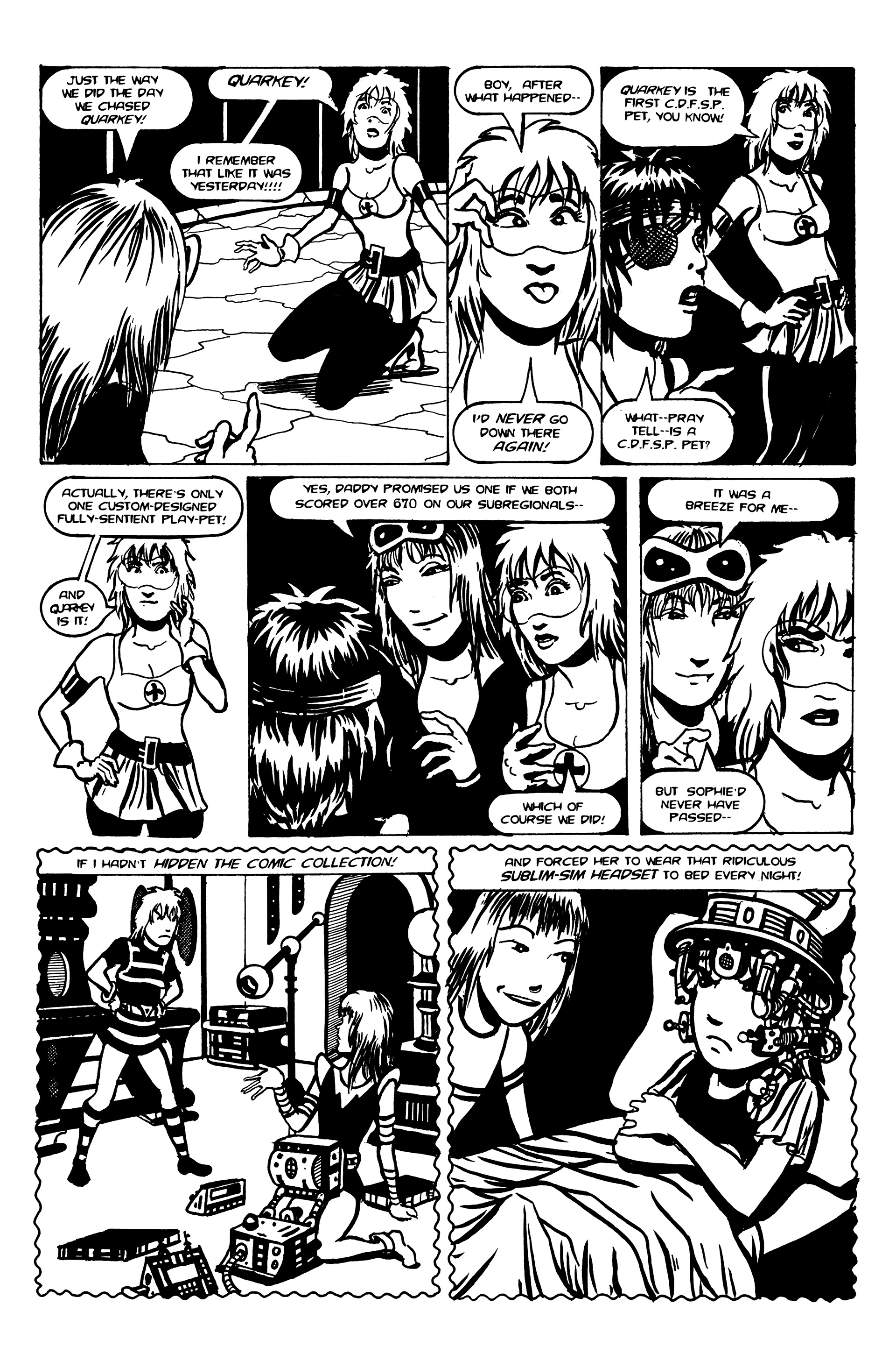 Read online Strange Attractors (1993) comic -  Issue #12 - 17