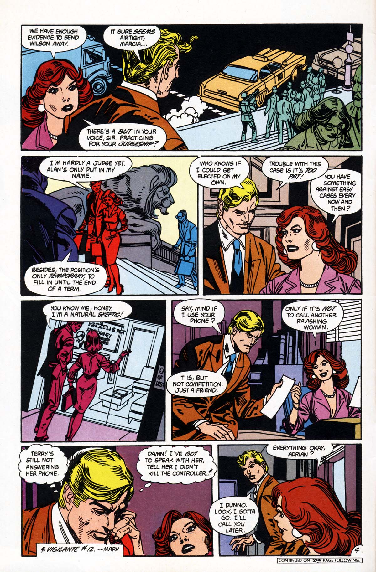 Read online Vigilante (1983) comic -  Issue #13 - 5