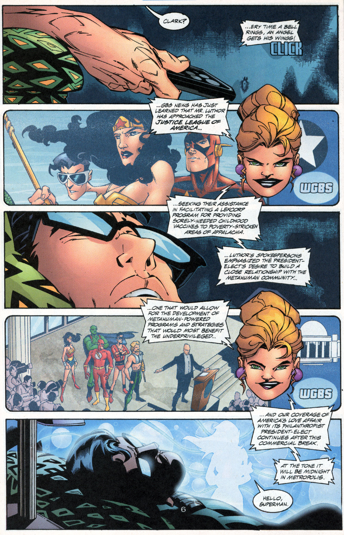 Read online Superman: President Lex comic -  Issue # TPB - 197