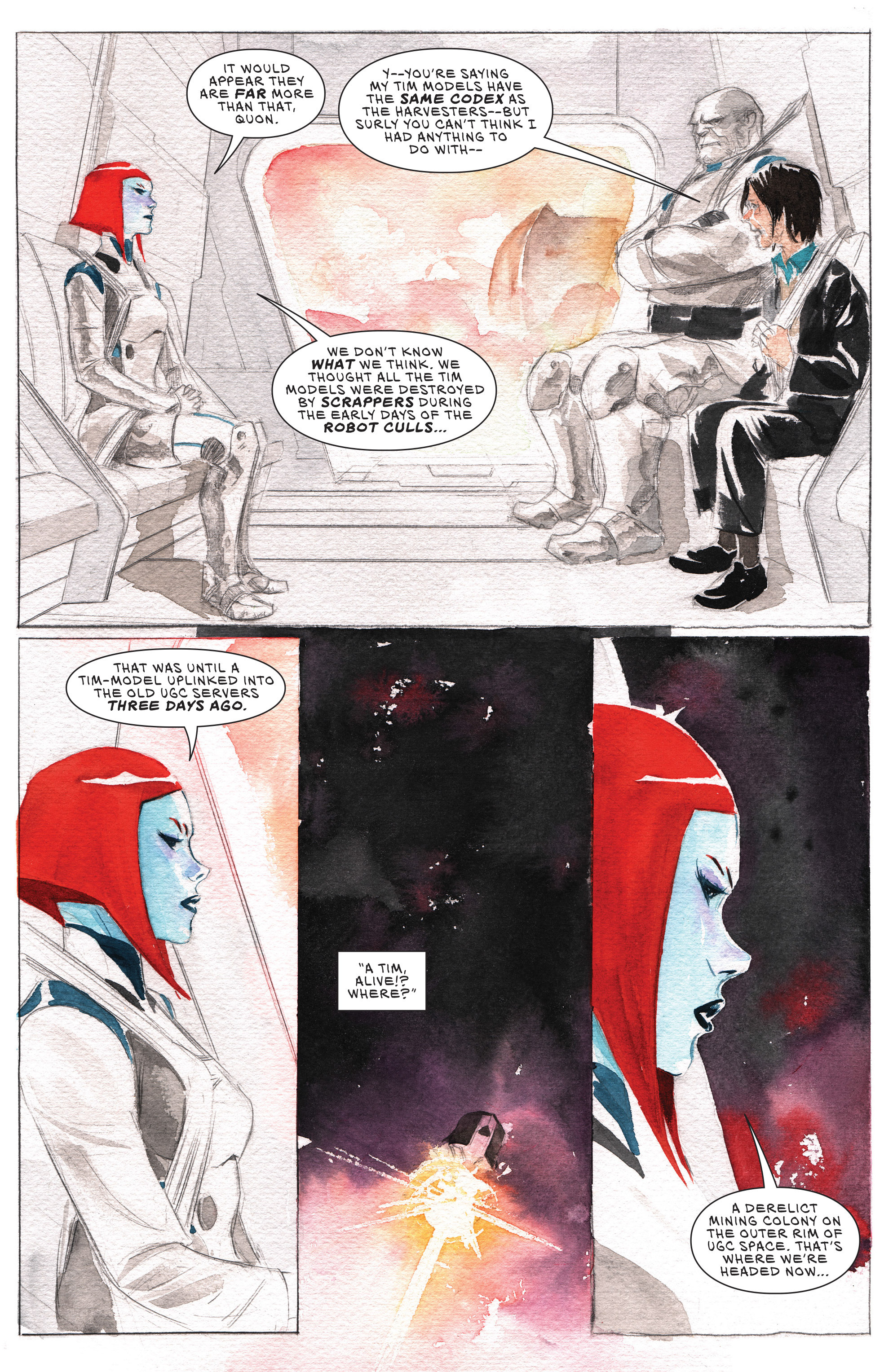 Read online Descender comic -  Issue #1 - 26