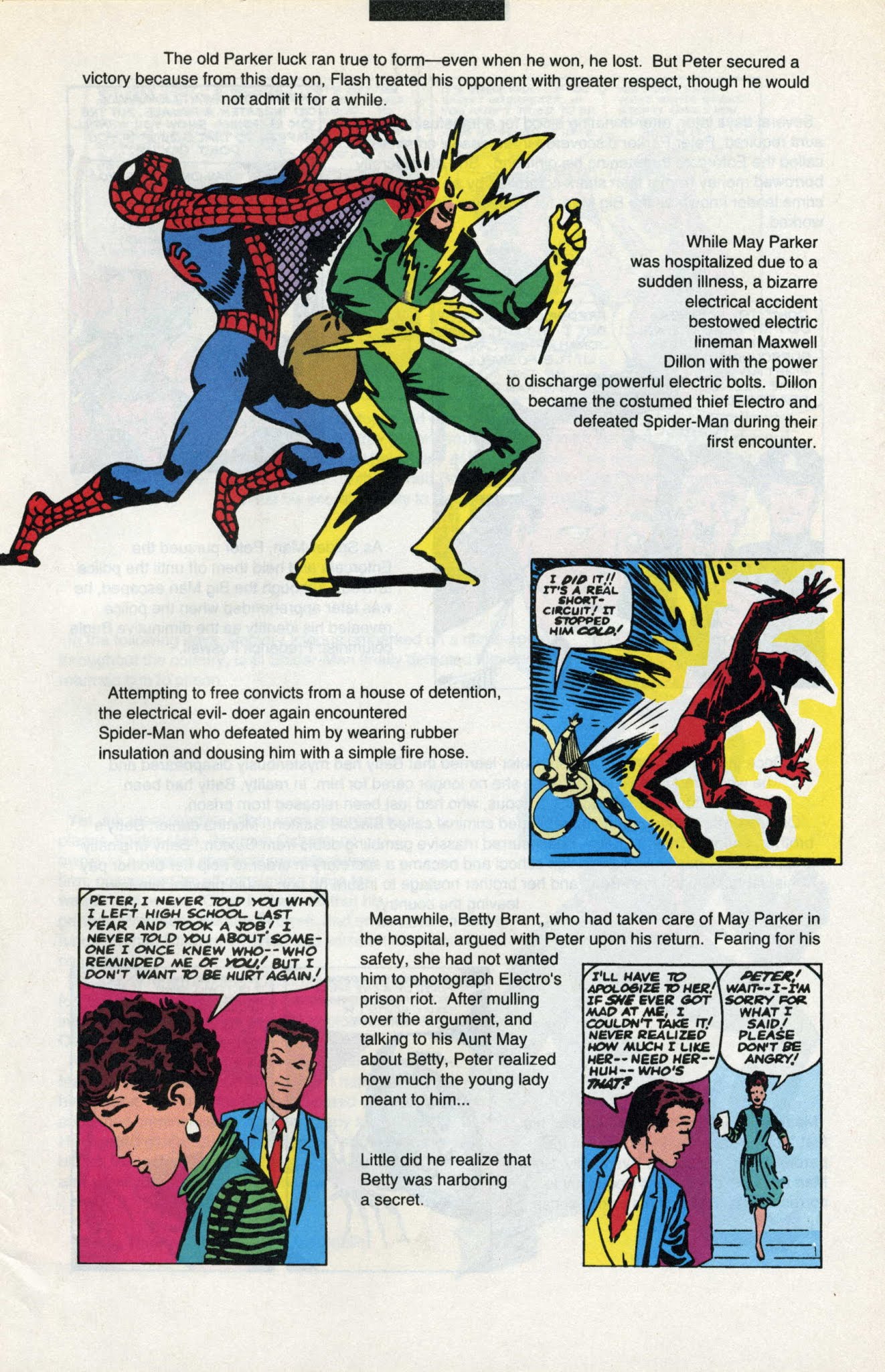 Read online Spider-Man Saga (1991) comic -  Issue #1 - 17