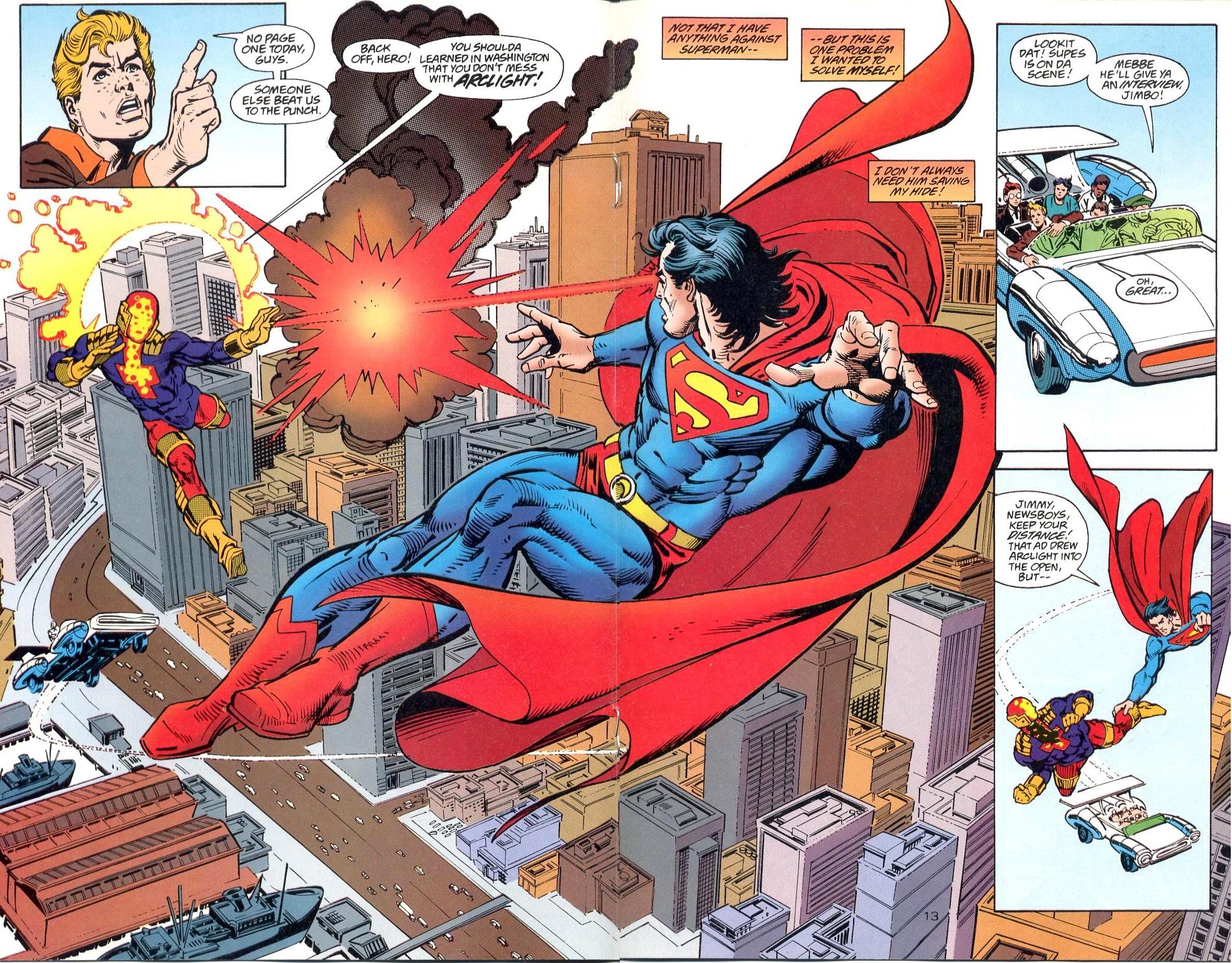 Read online Superman (1987) comic -  Issue #103 - 13