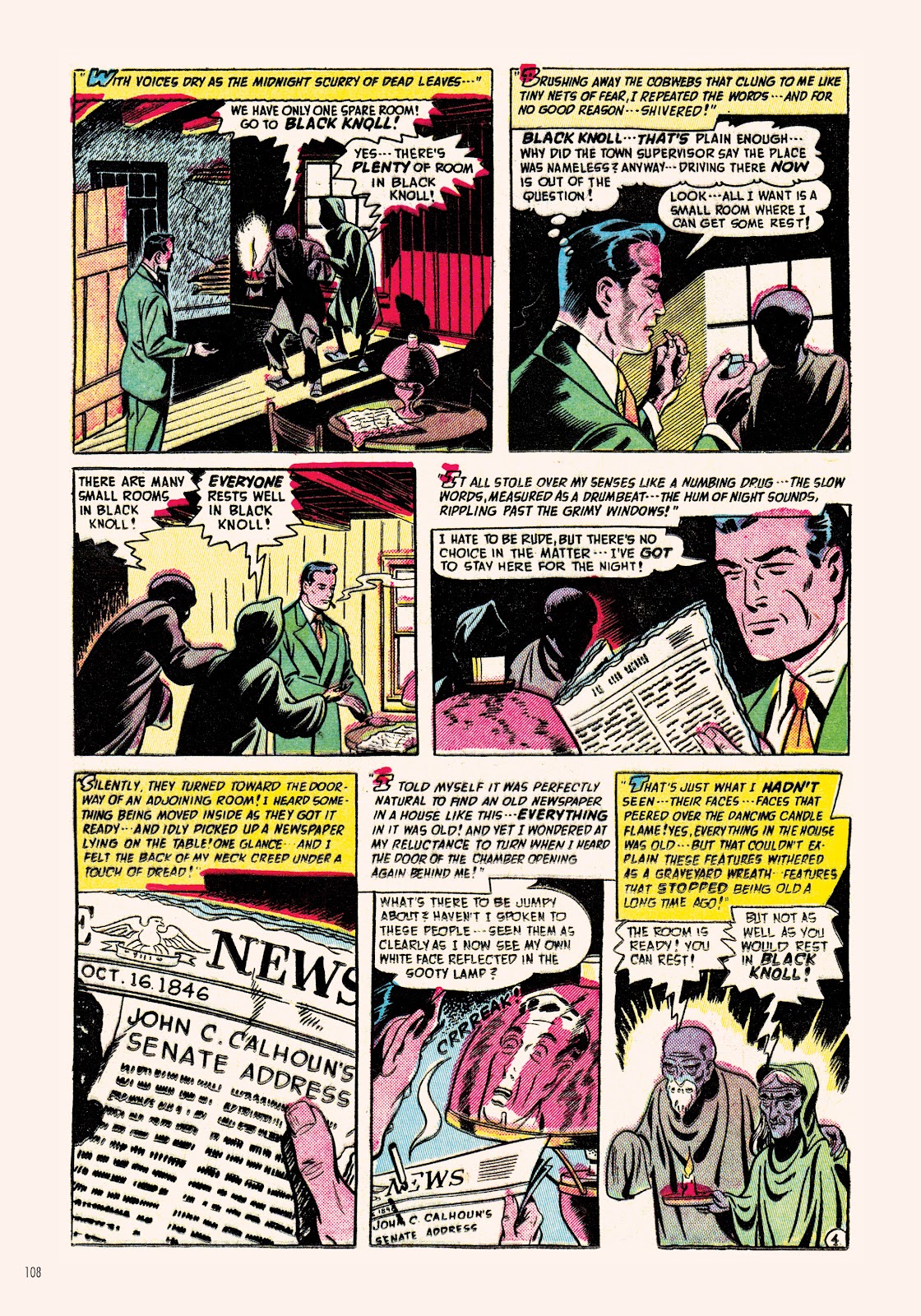 Classic Monsters of Pre-Code Horror Comics: Ghosts issue TPB - Page 109