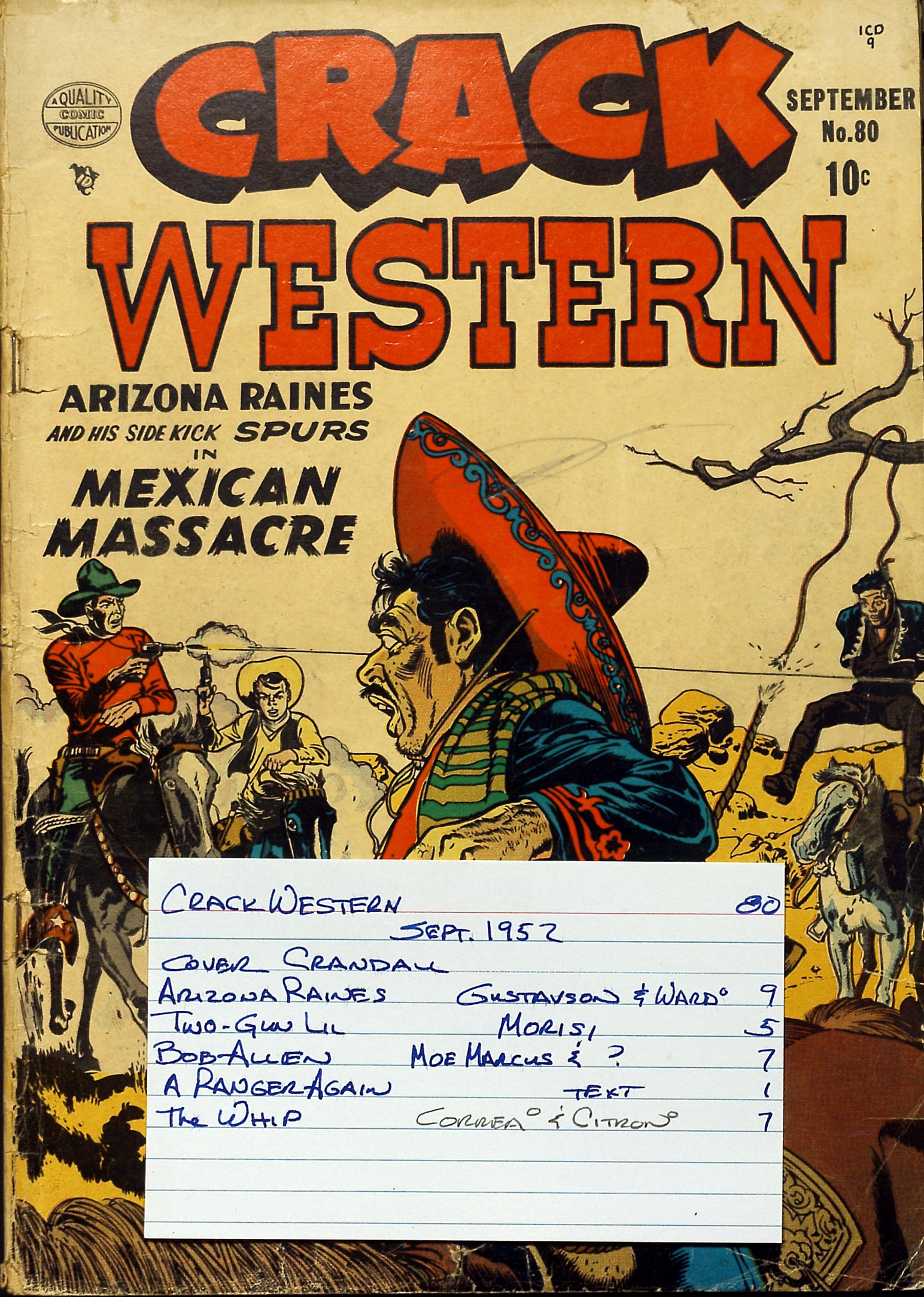 Read online Crack Western comic -  Issue #80 - 37