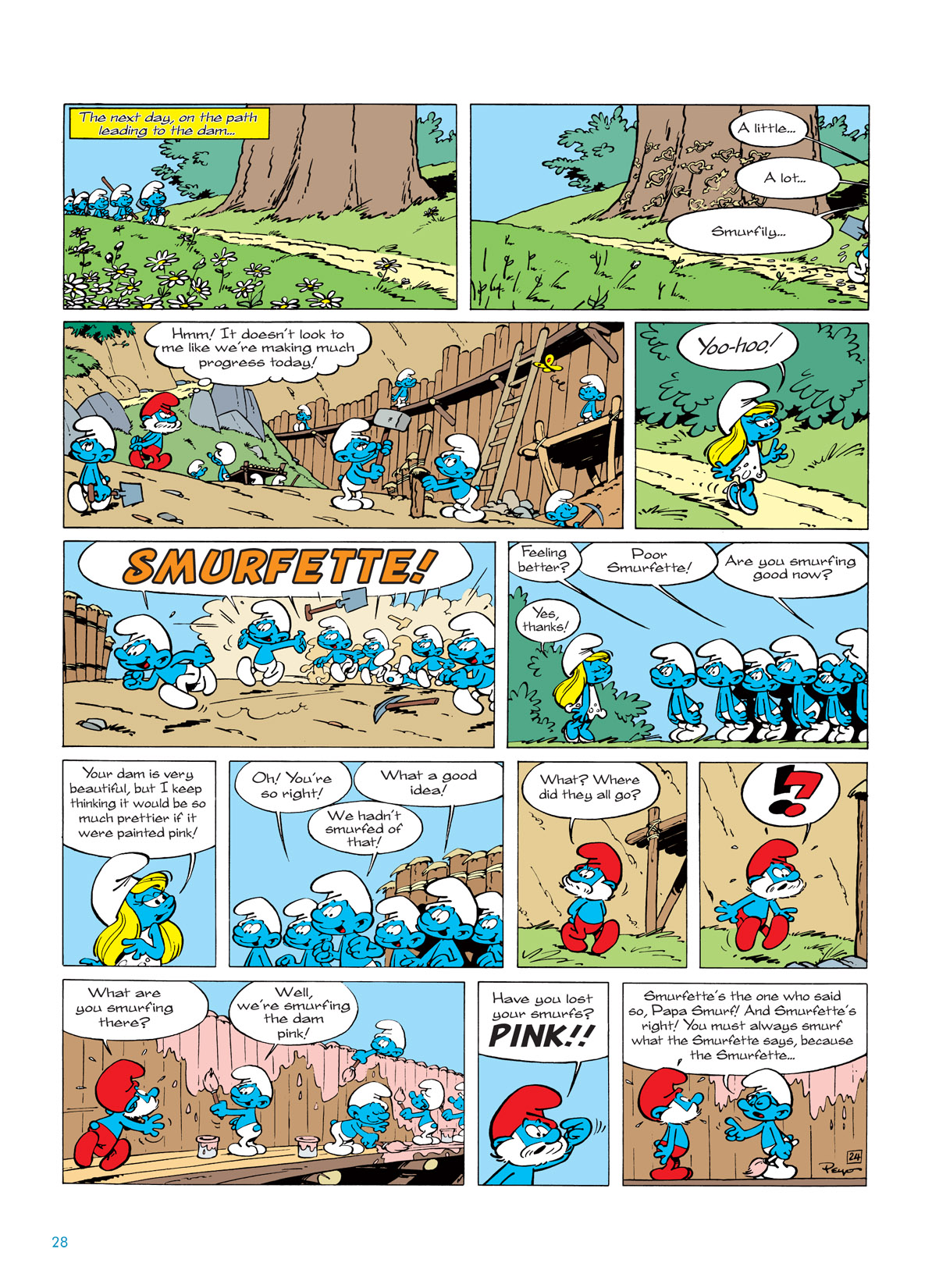Read online The Smurfs comic -  Issue #4 - 28
