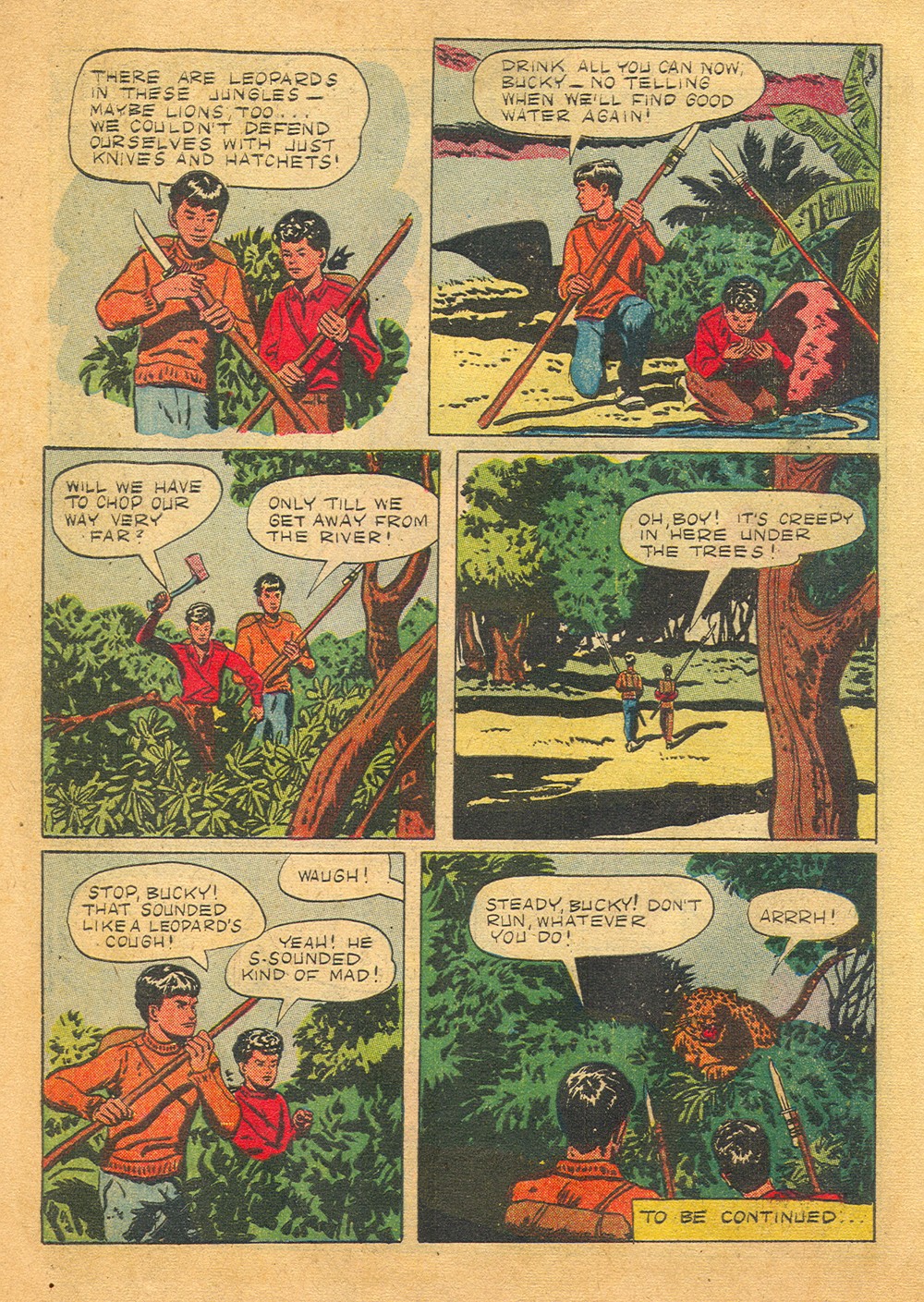Read online Tarzan (1948) comic -  Issue #11 - 34