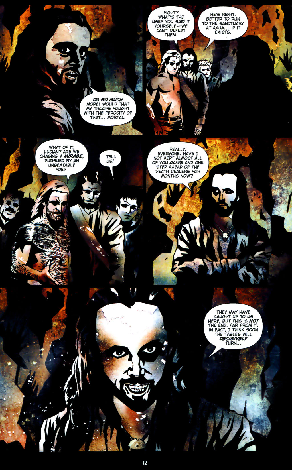 Read online Underworld: Red In Tooth And Claw comic -  Issue #2 - 14