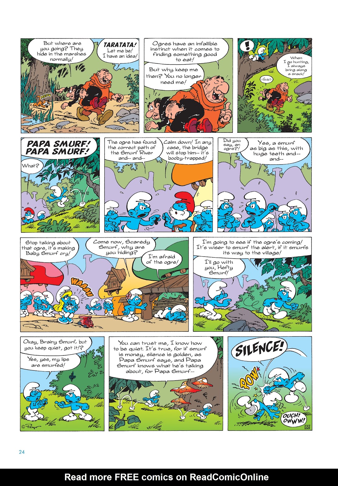 Read online The Smurfs comic -  Issue #17 - 24