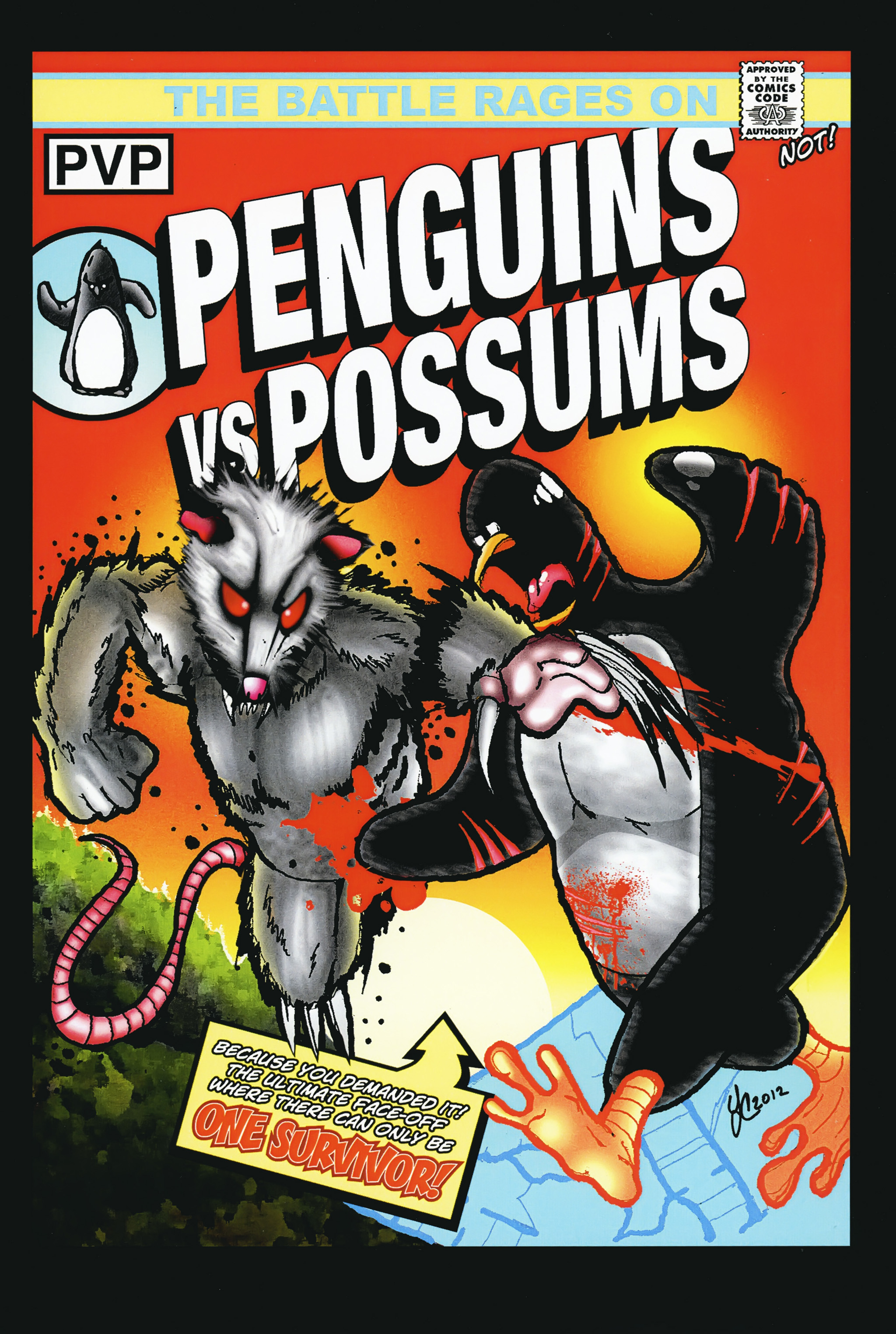 Read online Penguins vs. Possums comic -  Issue #2 - 34