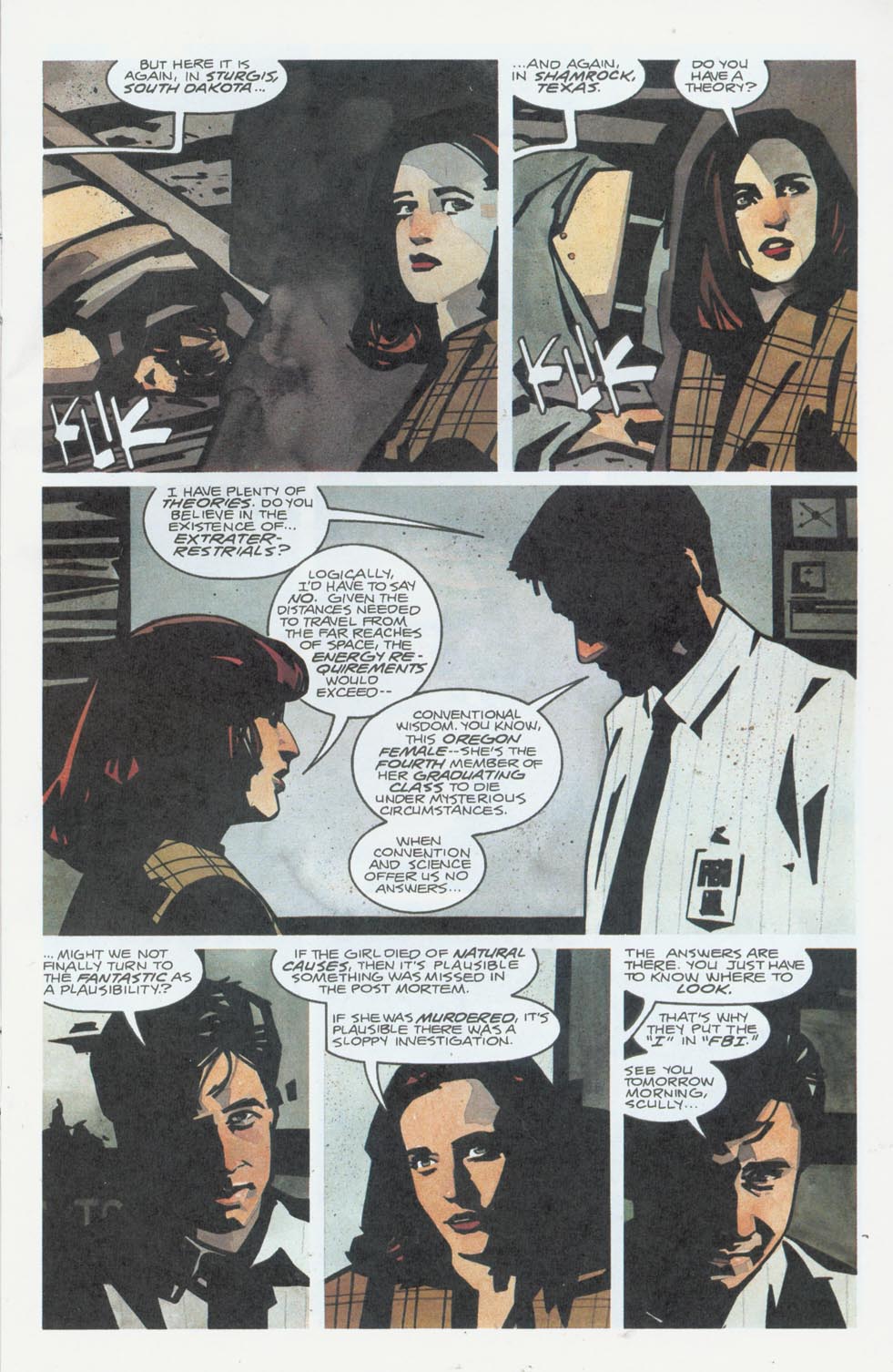 Read online The X-Files (1995) comic -  Issue #0 - 9