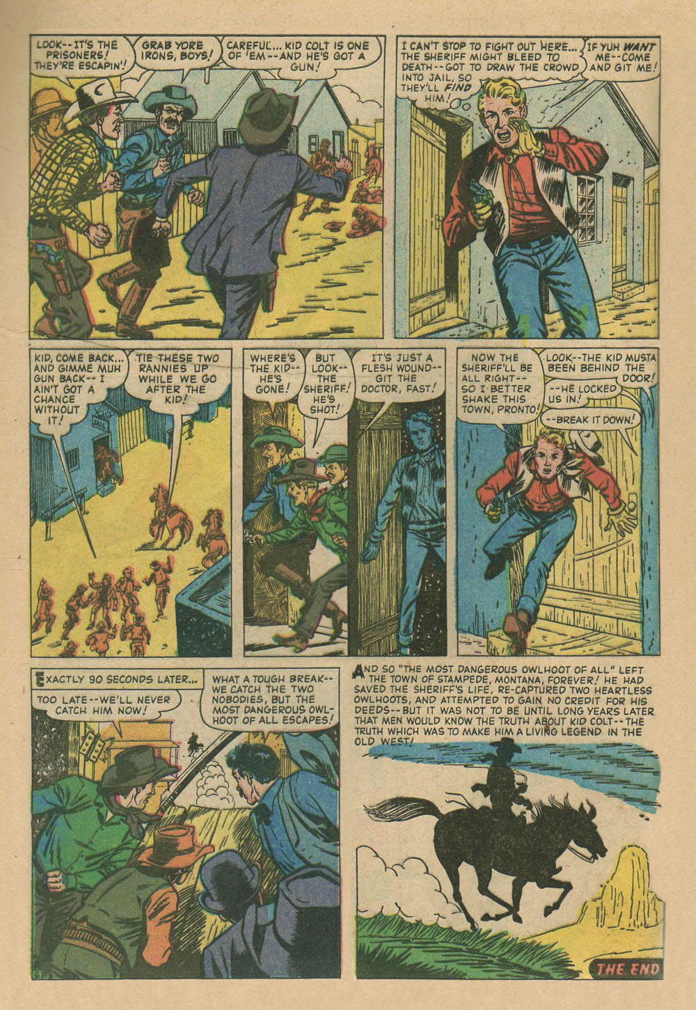 Read online Kid Colt Outlaw comic -  Issue #81 - 8