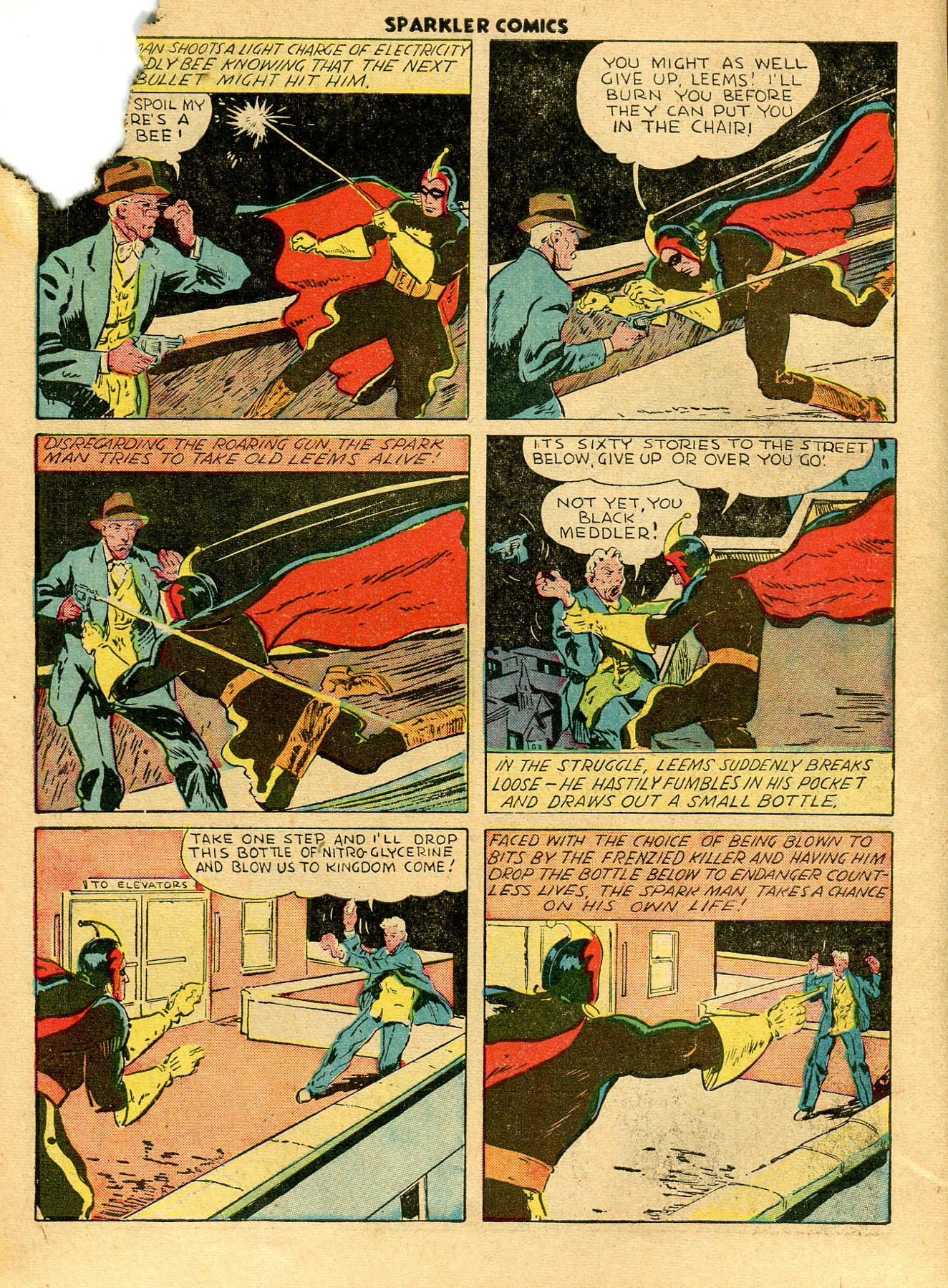 Read online Sparkler Comics comic -  Issue #6 - 11