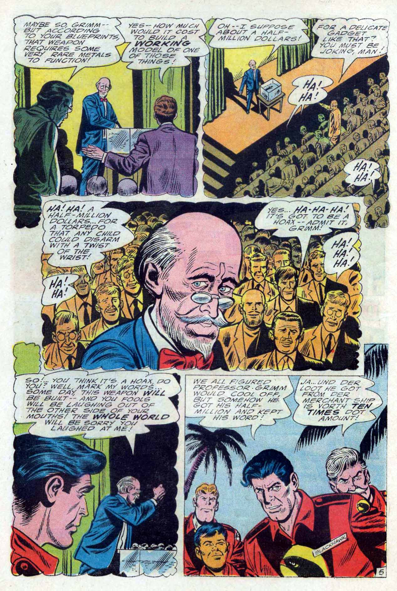 Read online Blackhawk (1957) comic -  Issue #217 - 8