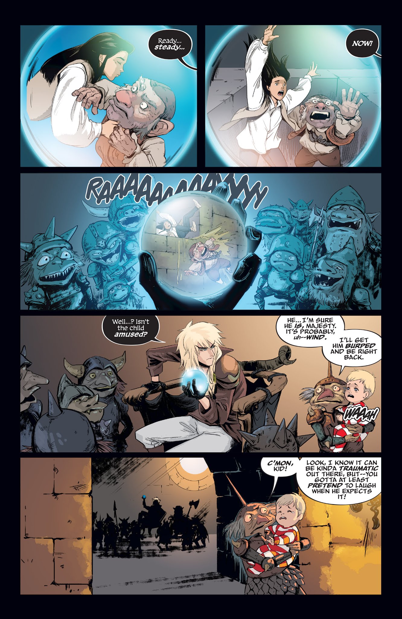 Read online Jim Henson's Labyrinth: Coronation comic -  Issue #5 - 13