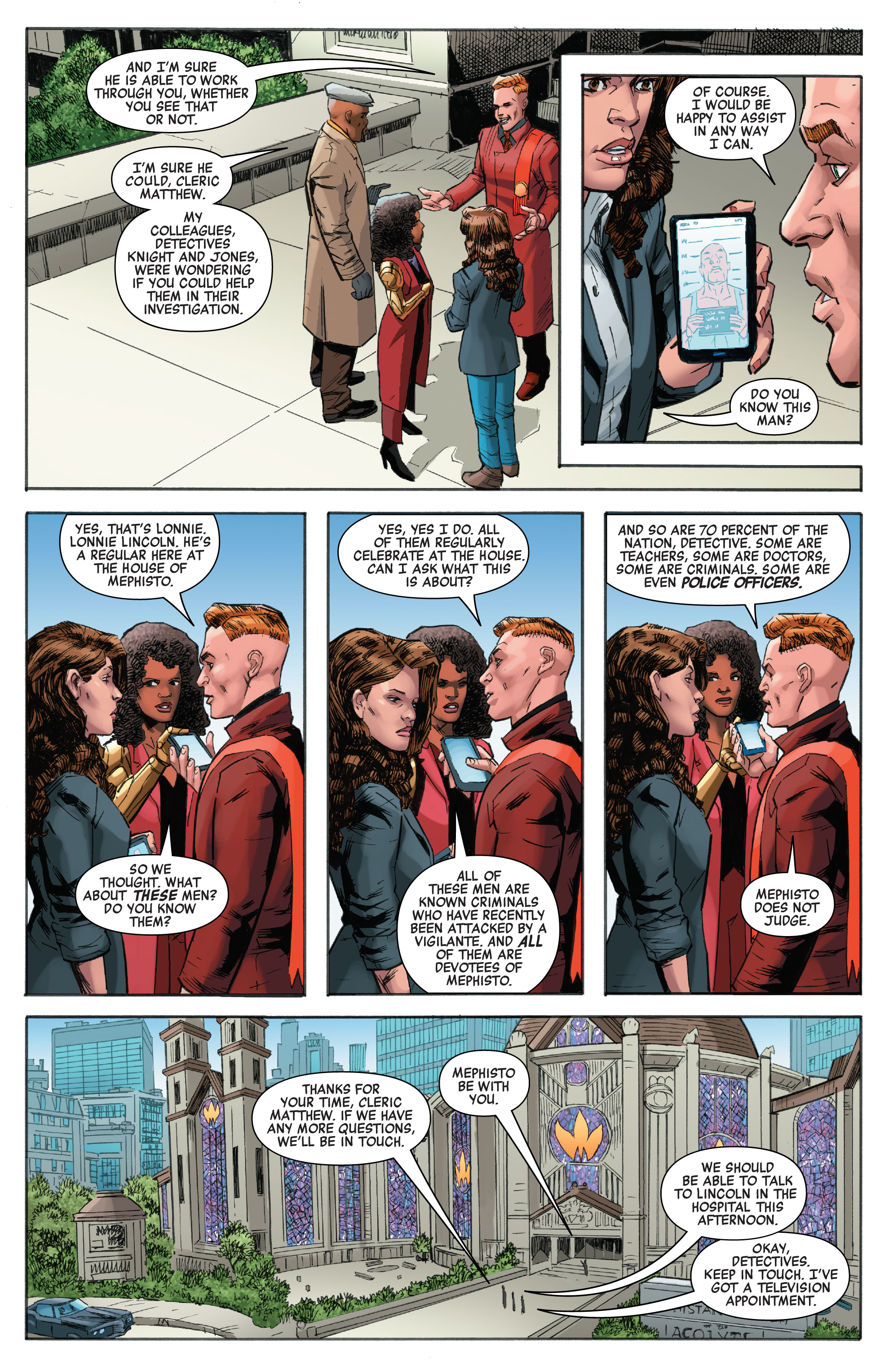 Read online Heroes Reborn: One-Shots comic -  Issue # American Knights - 15
