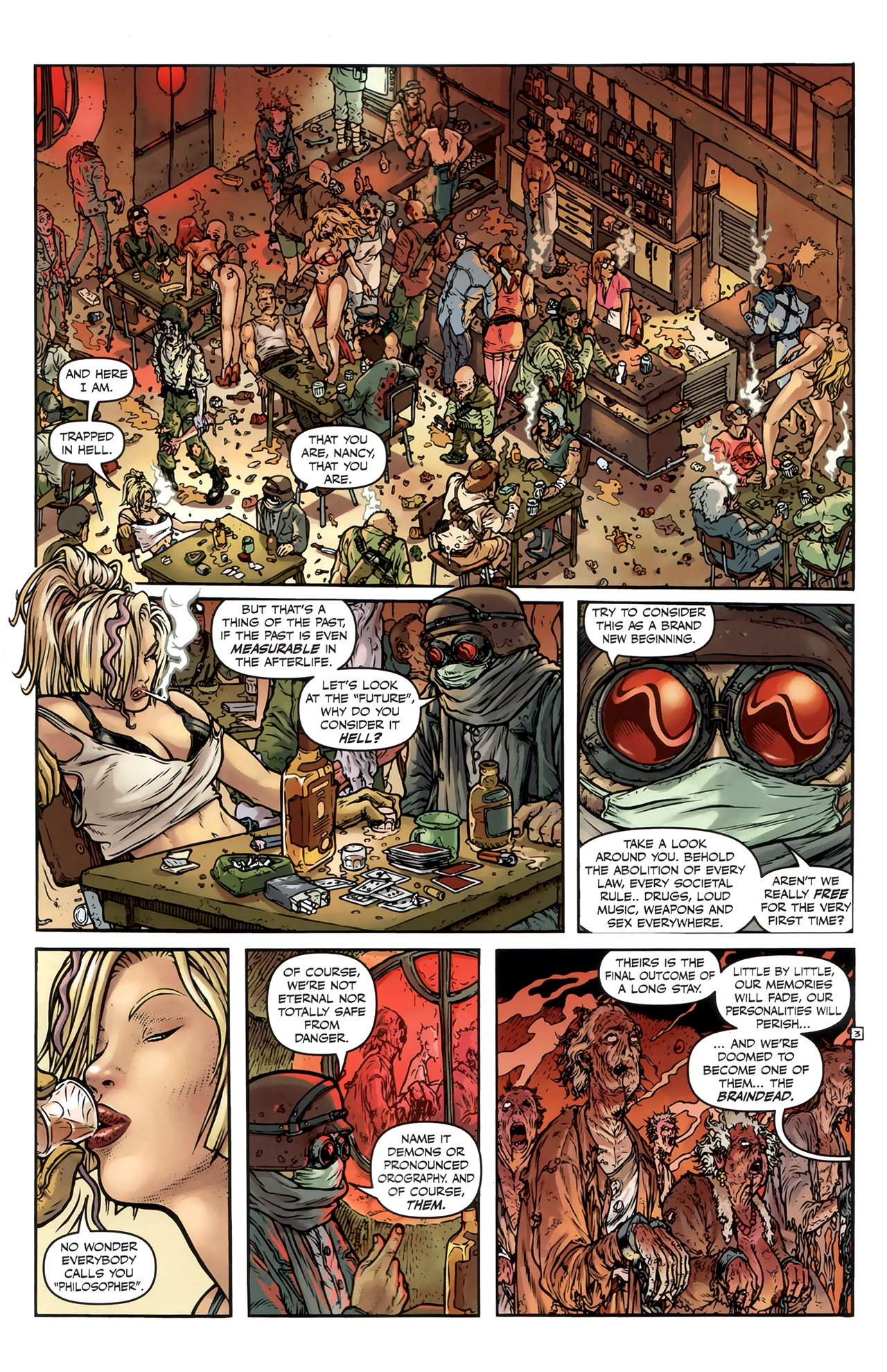 Read online Nancy in Hell comic -  Issue #1 - 7