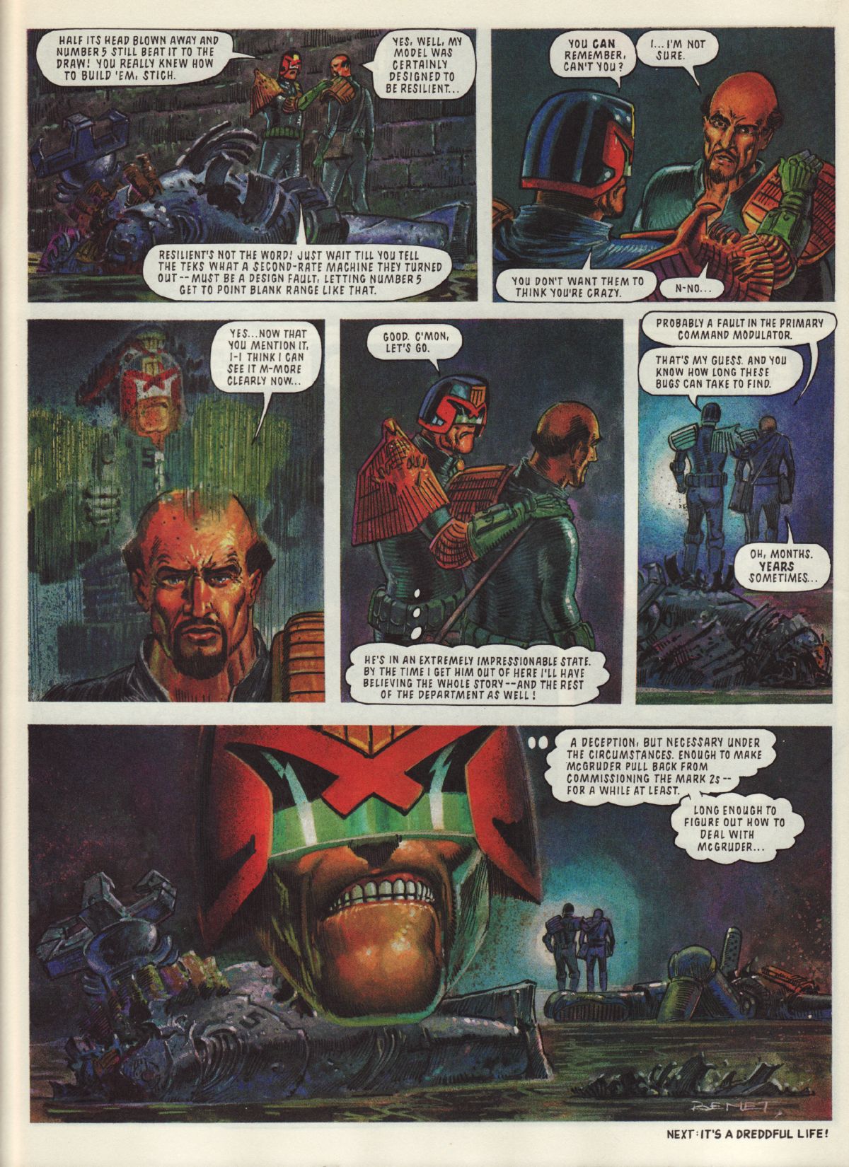 Read online Judge Dredd: The Megazine (vol. 2) comic -  Issue #43 - 12