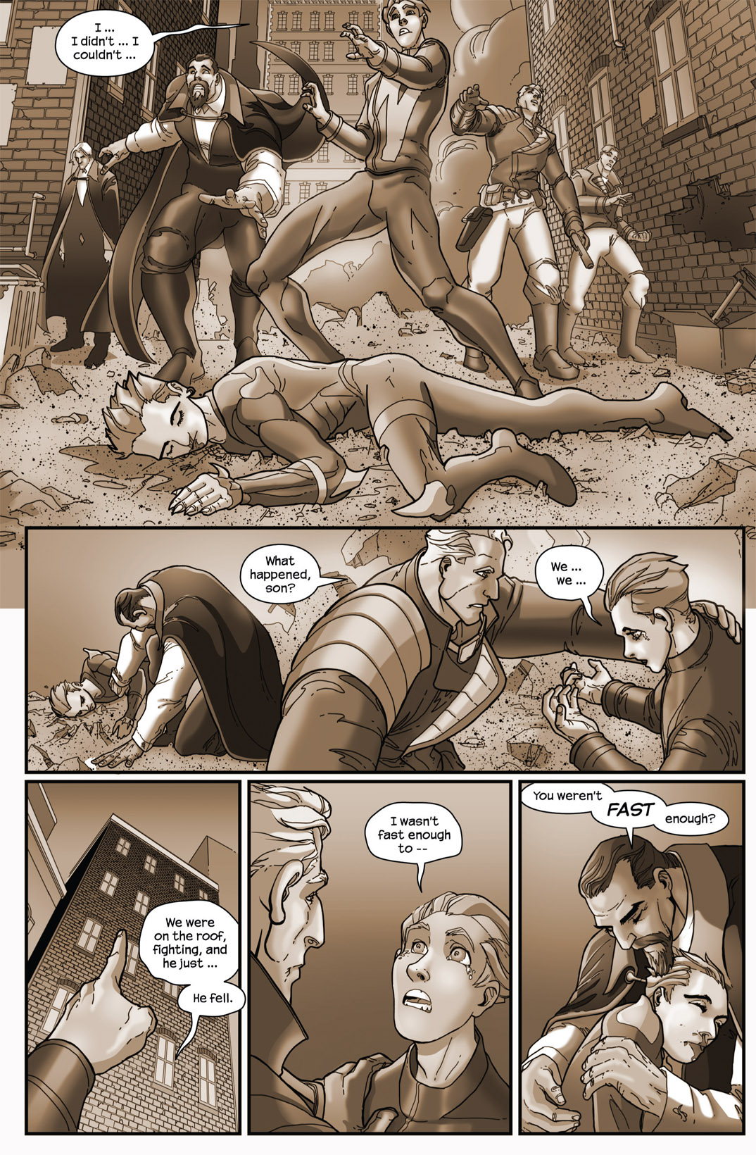 Read online Noble Causes (2004) comic -  Issue #13 - 7