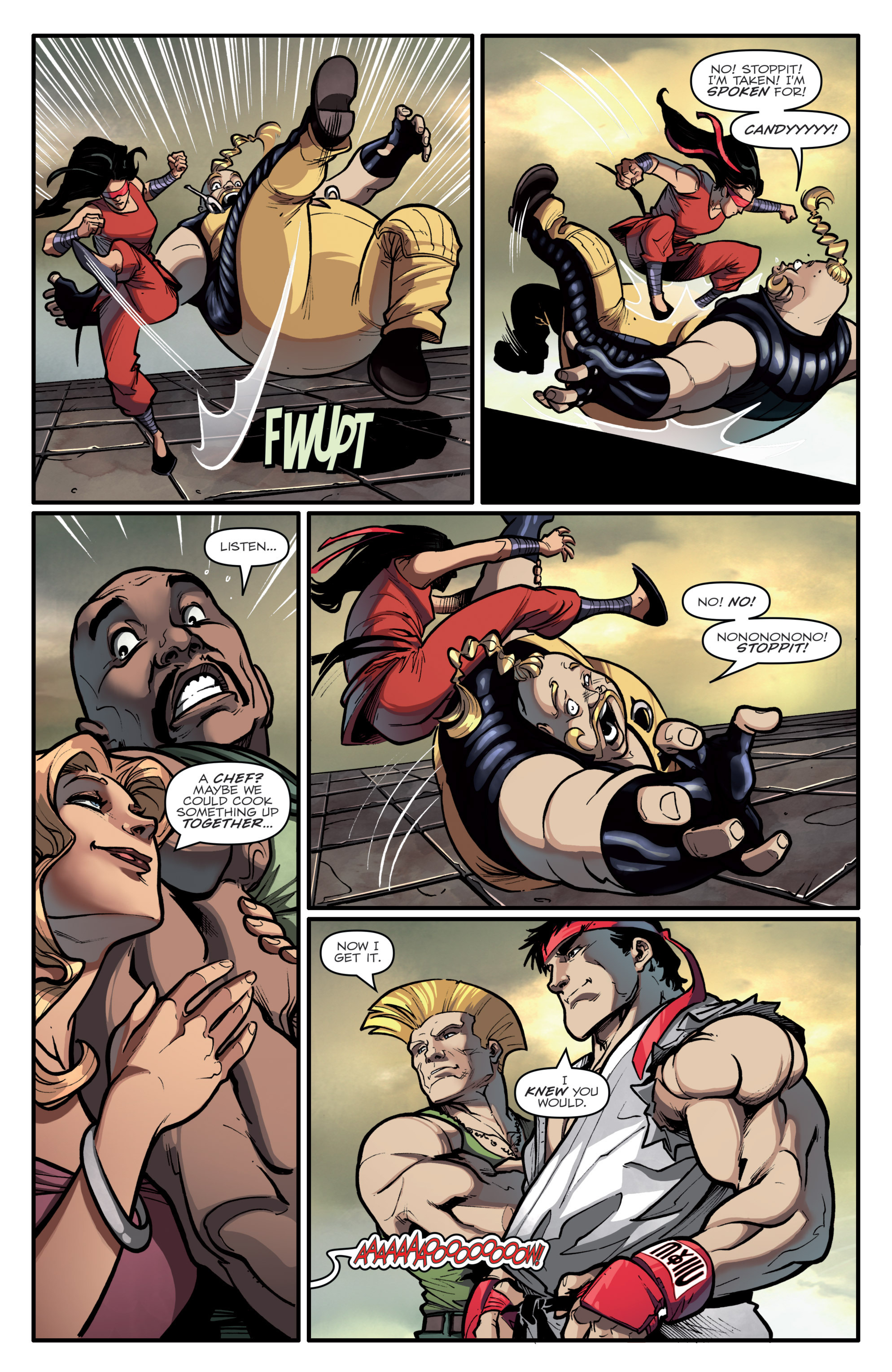 Read online Street Fighter X G.I. Joe comic -  Issue #4 - 11