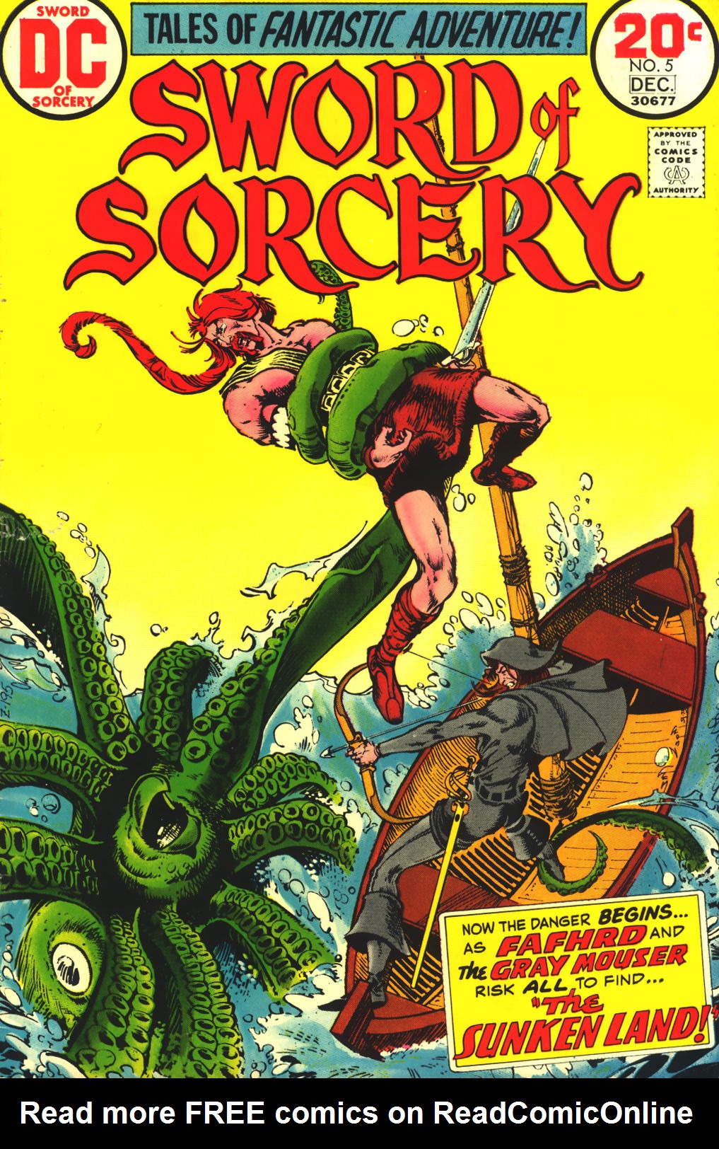 Read online Sword of Sorcery (1973) comic -  Issue #5 - 1