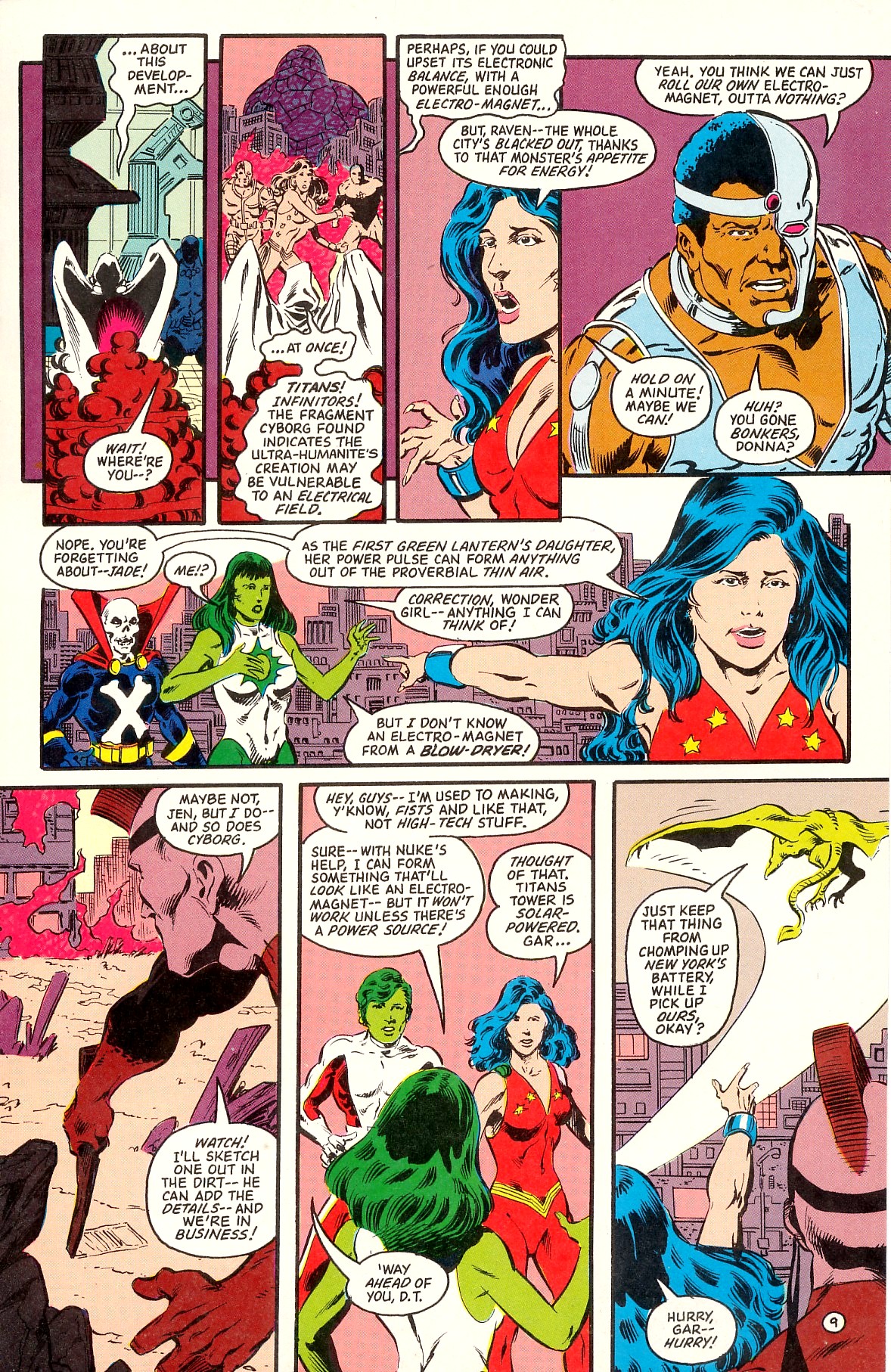 Read online Infinity Inc. (1984) comic -  Issue #45 - 11