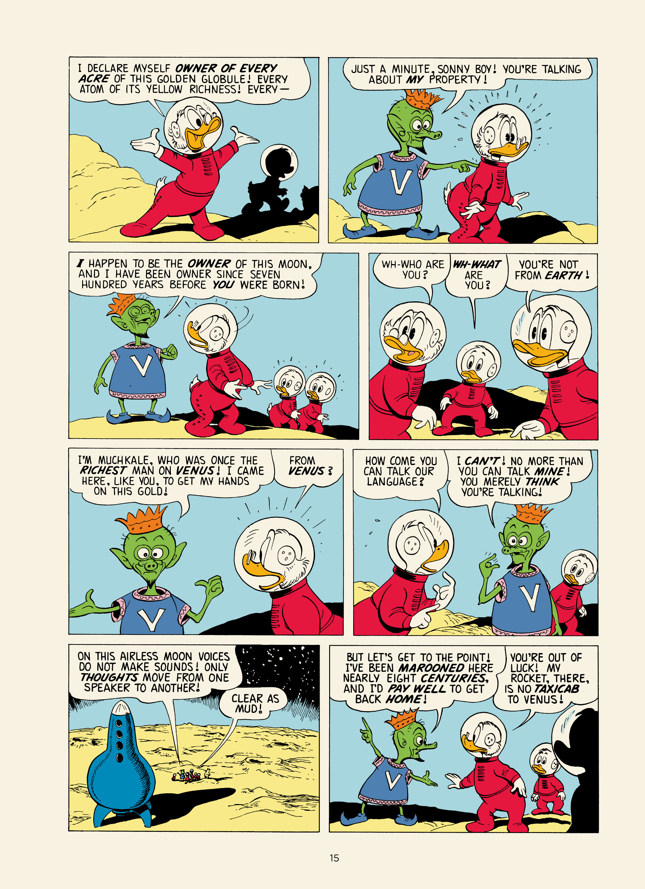 Read online Walt Disney's Uncle Scrooge: The Twenty-four Carat Moon comic -  Issue # TPB (Part 1) - 22