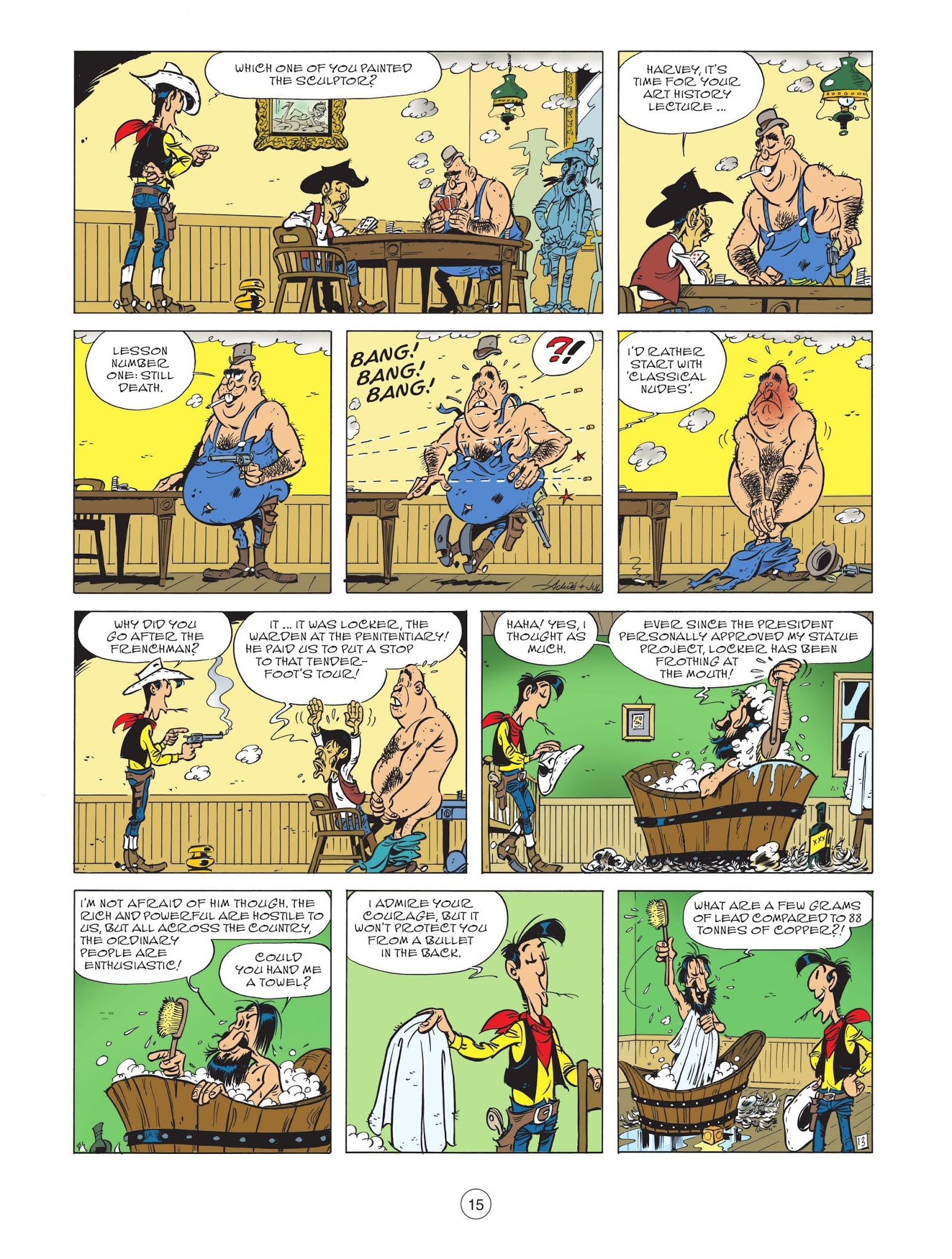 Read online A Lucky Luke Adventure comic -  Issue #71 - 17