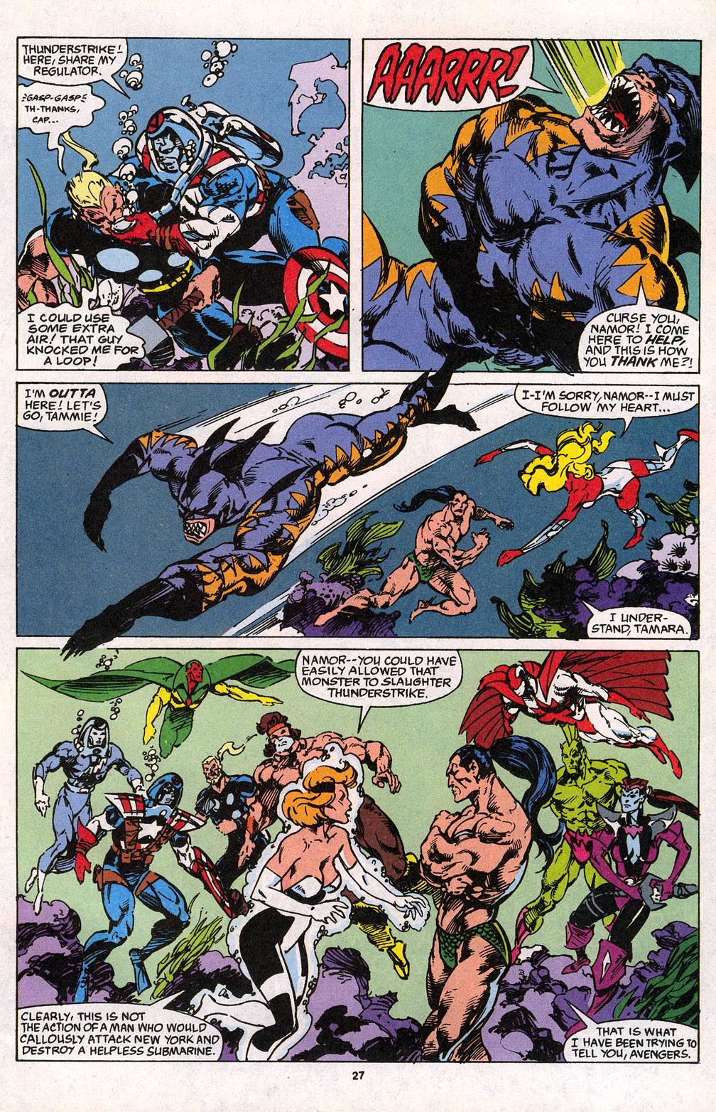 Read online Namor, The Sub-Mariner comic -  Issue #58 - 20