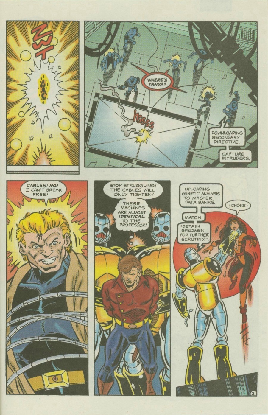 Read online Ex-Mutants comic -  Issue #5 - 27