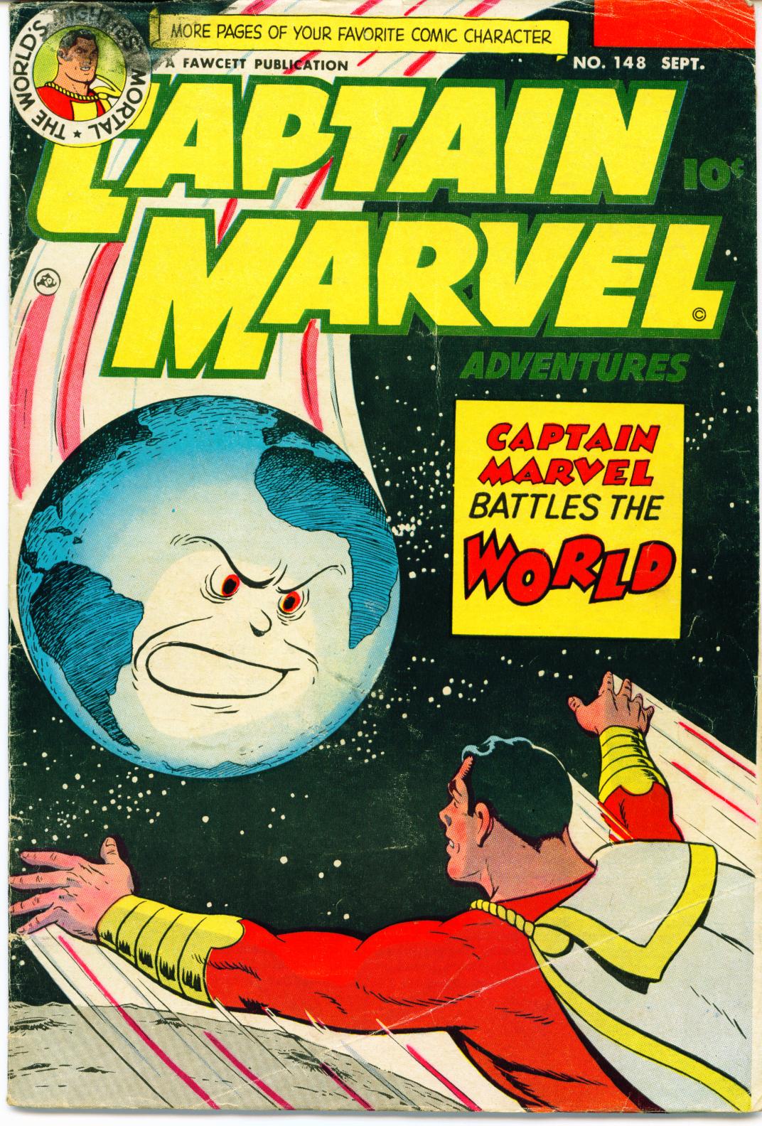 Read online Captain Marvel Adventures comic -  Issue #148 - 1