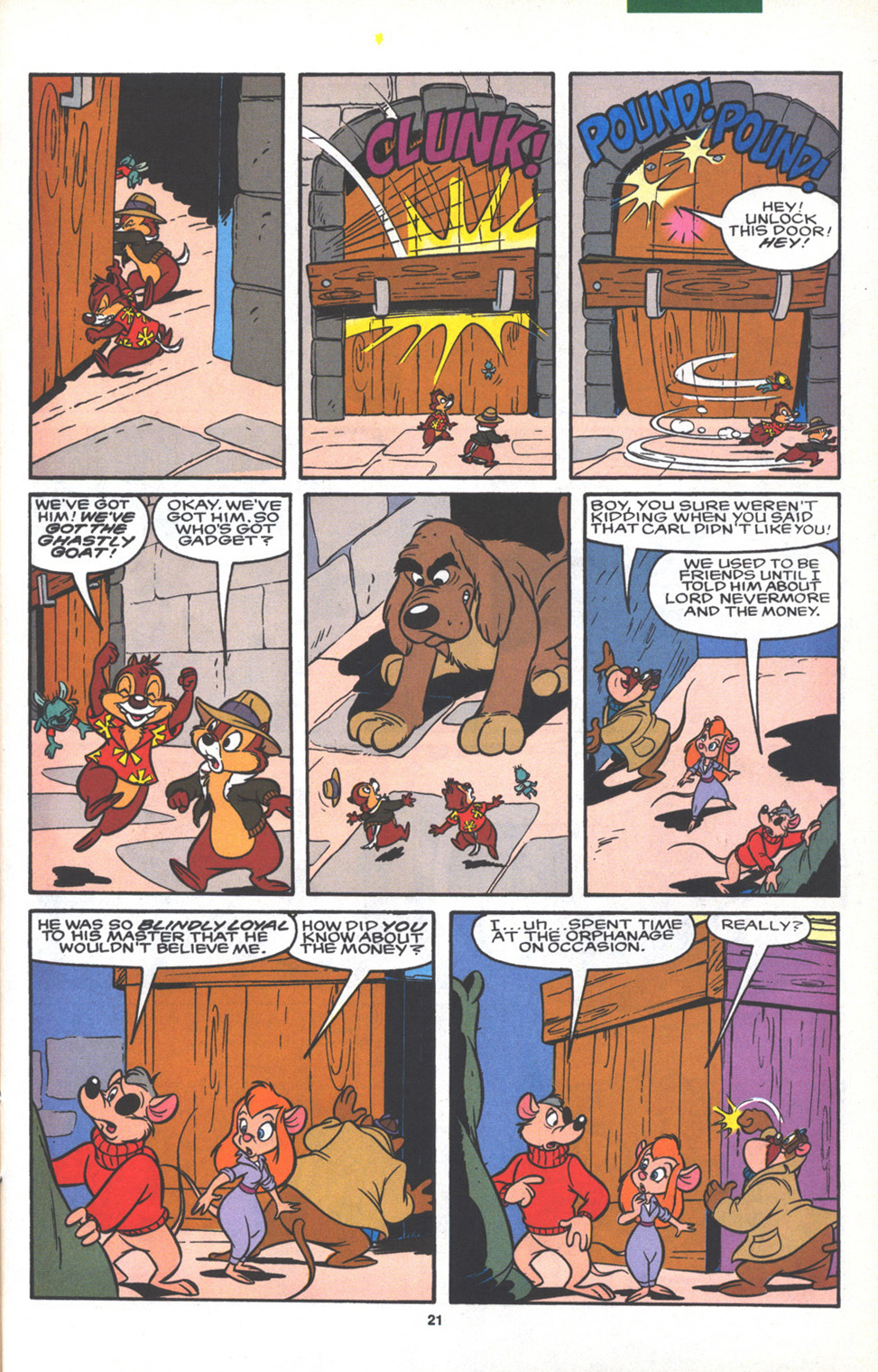 Read online Disney's Chip 'N Dale Rescue Rangers comic -  Issue #19 - 35