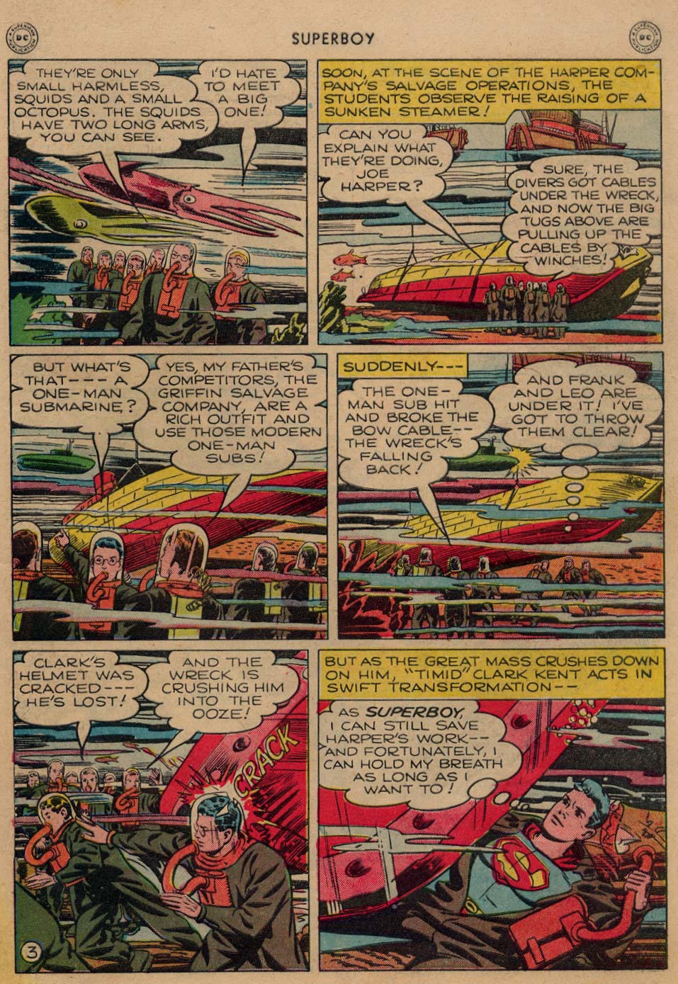 Read online Superboy (1949) comic -  Issue #4 - 33