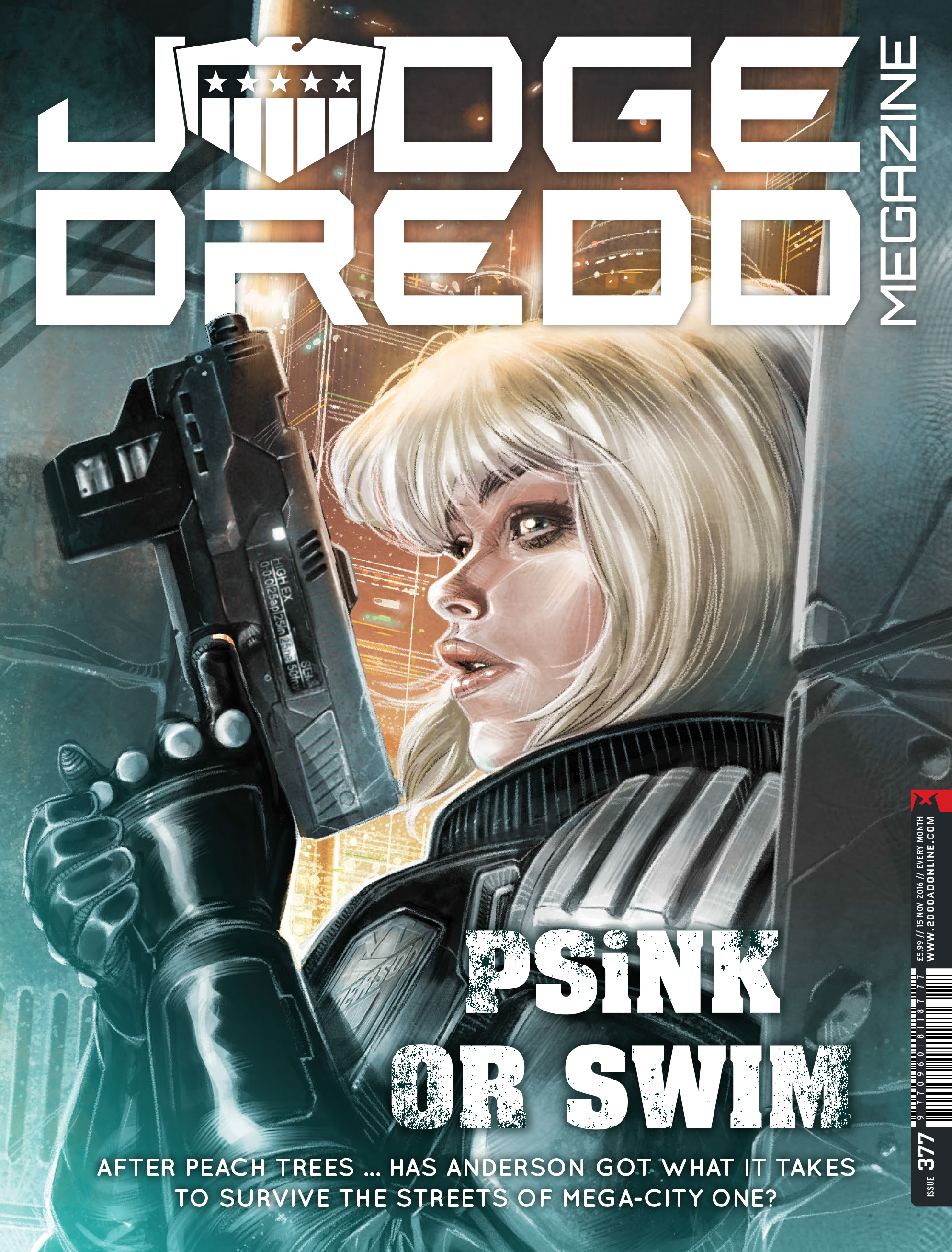 Read online Judge Dredd Megazine (Vol. 5) comic -  Issue #377 - 1