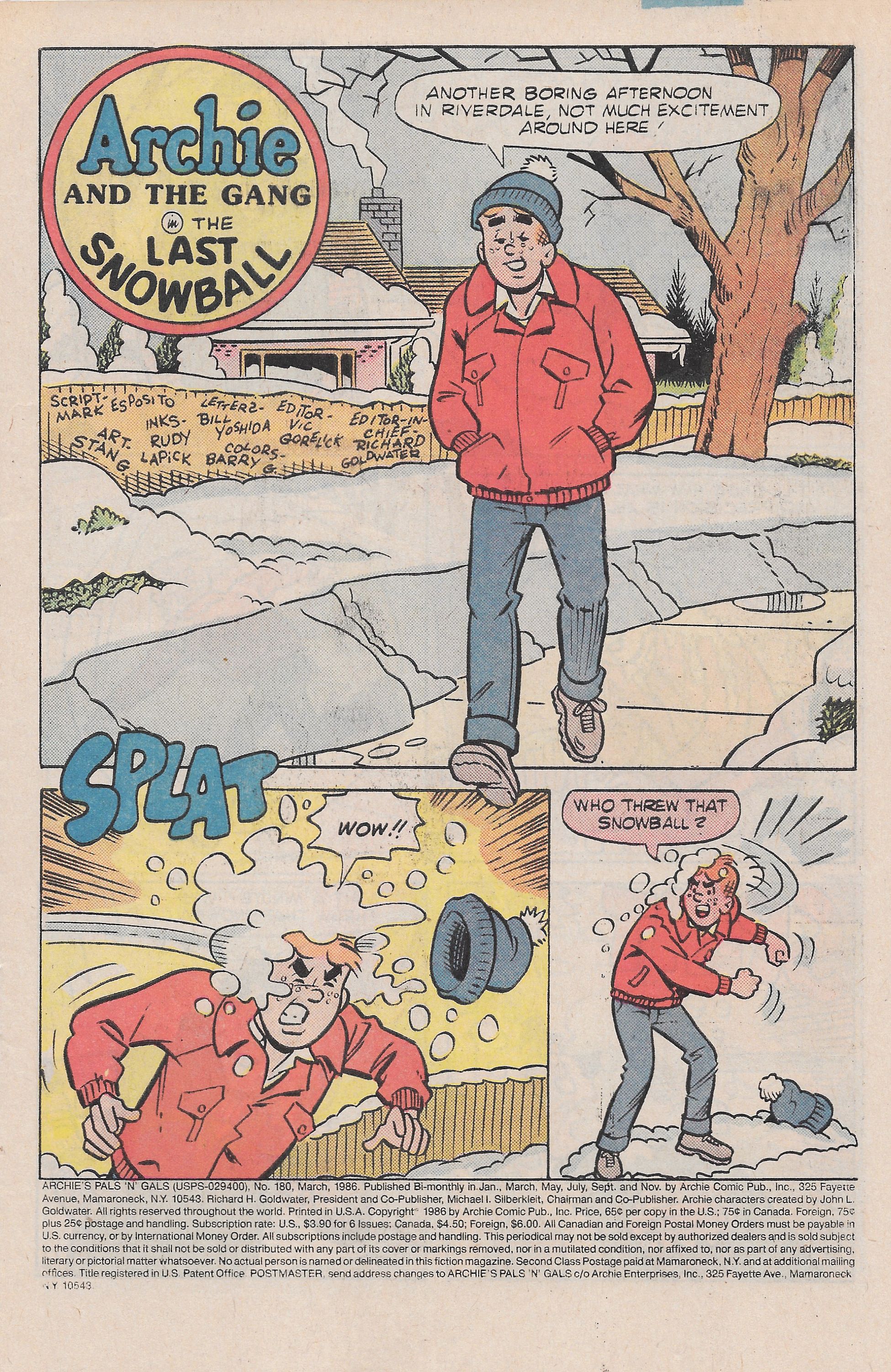 Read online Archie's Pals 'N' Gals (1952) comic -  Issue #180 - 3