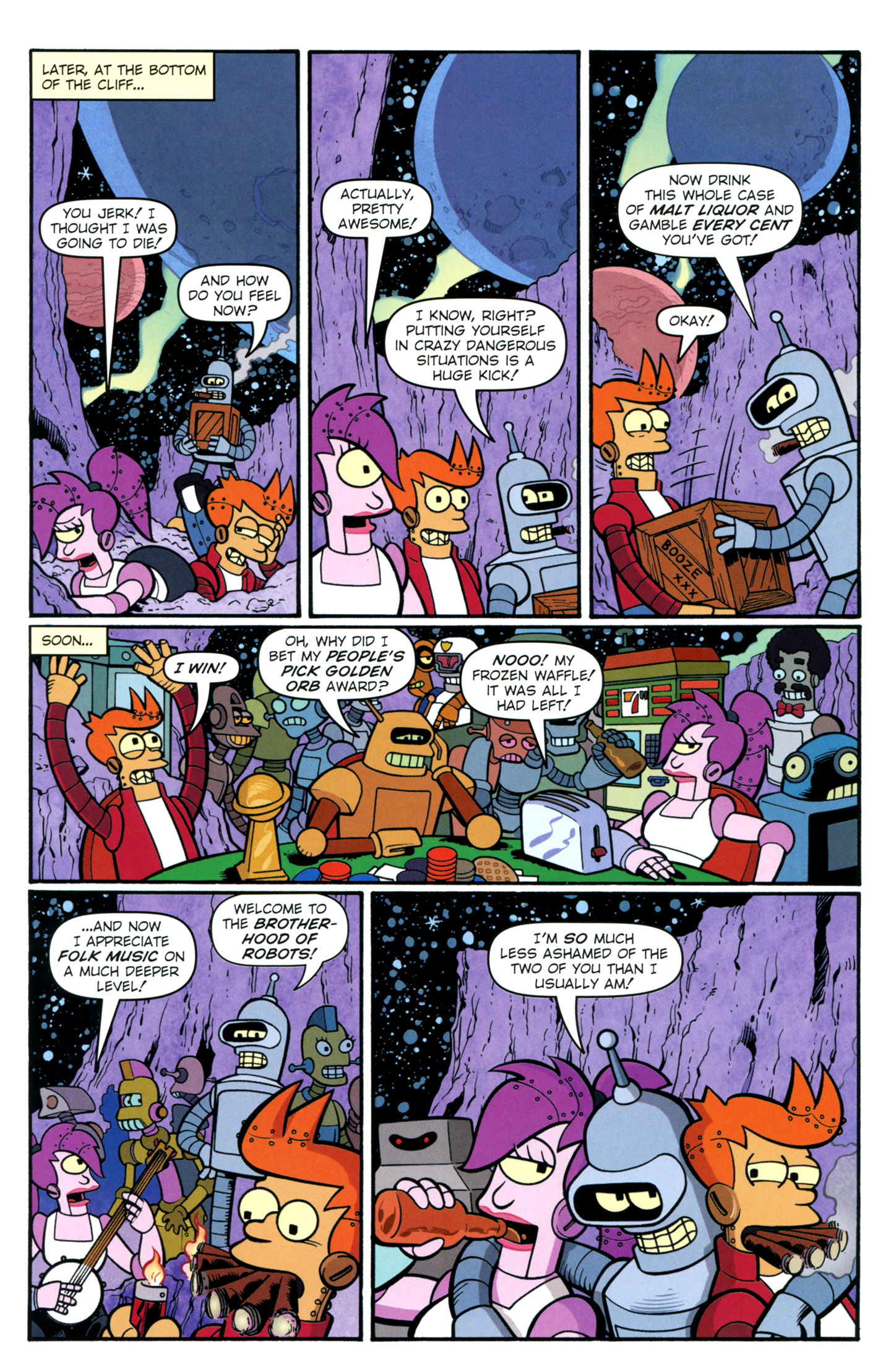 Read online Futurama Comics comic -  Issue #63 - 9