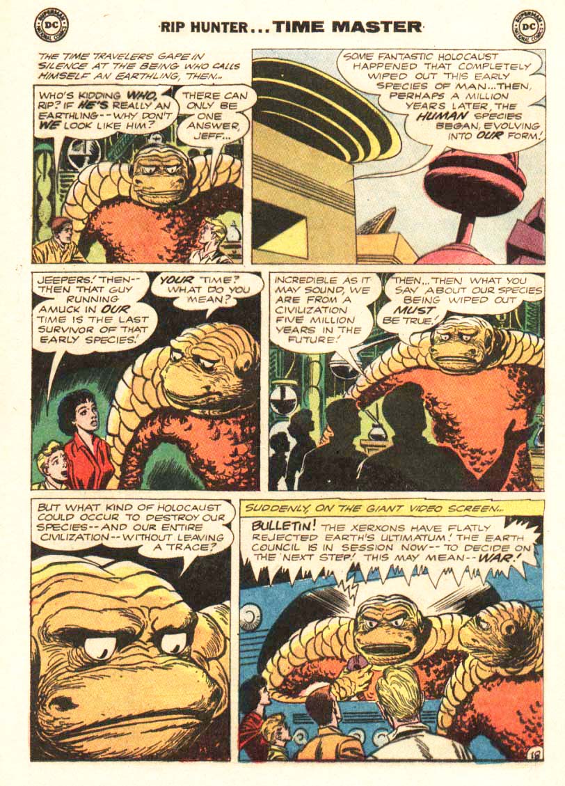 Read online Rip Hunter...Time Master comic -  Issue #15 - 22