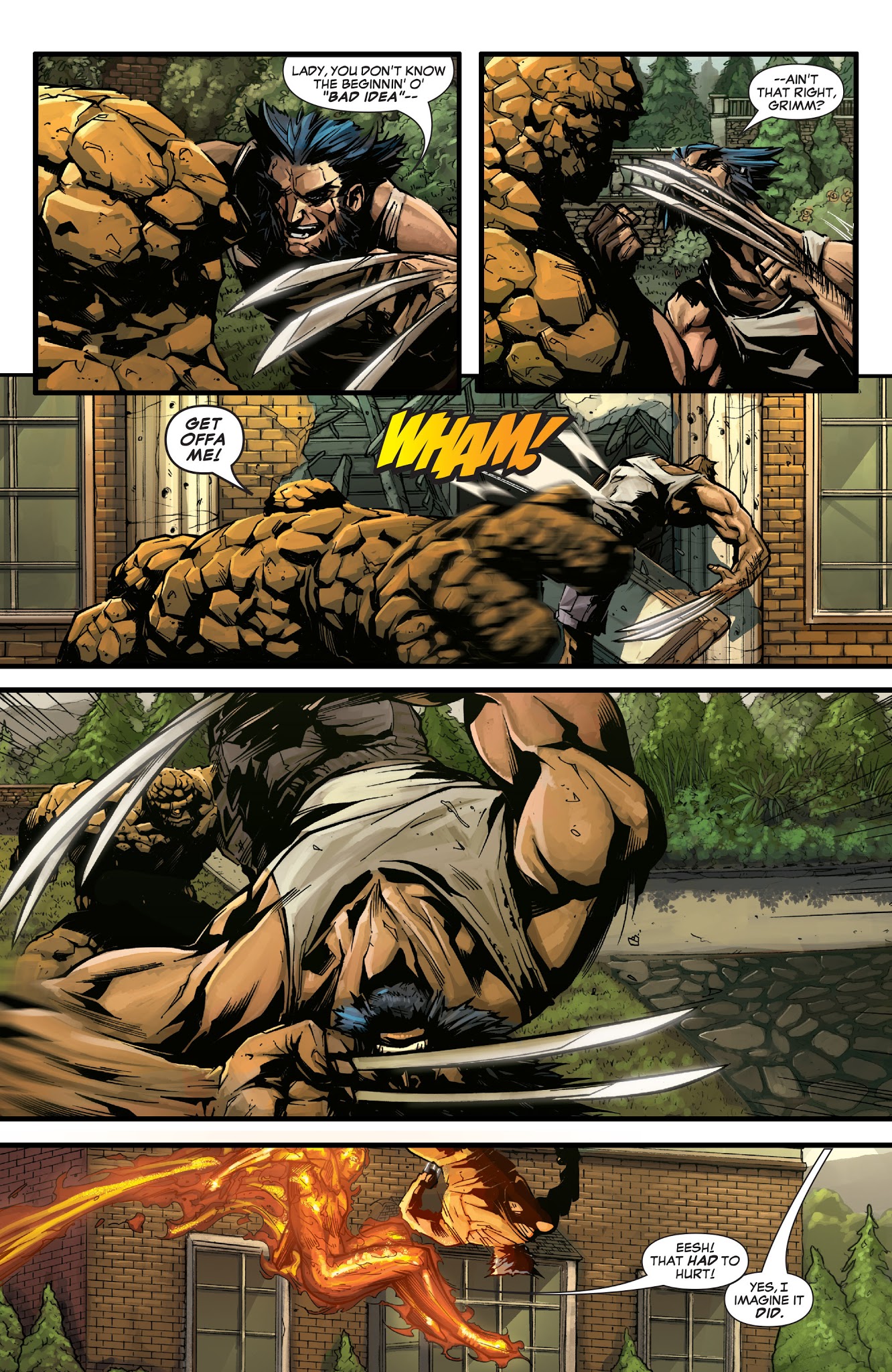 Read online X-Men/Fantastic Four comic -  Issue #1 - 11