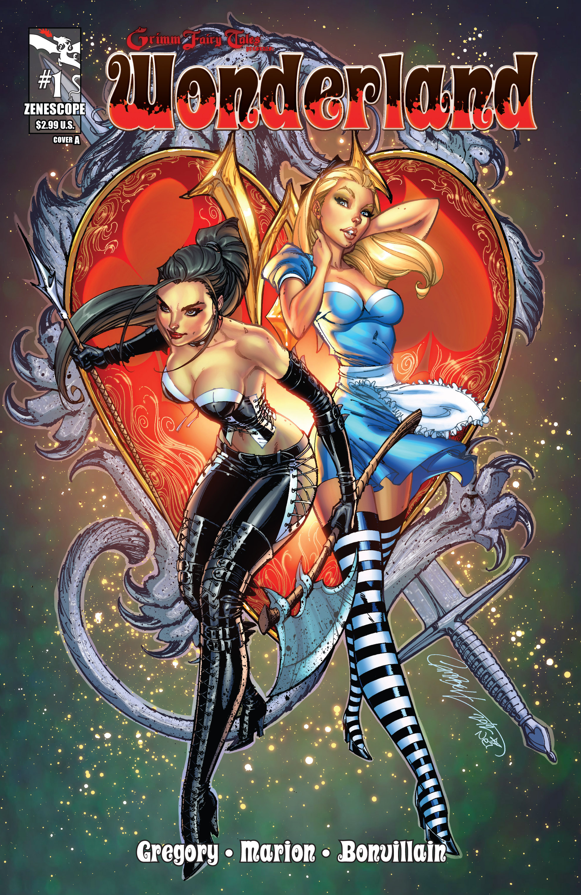 Read online Grimm Fairy Tales presents Wonderland comic -  Issue #1 - 1