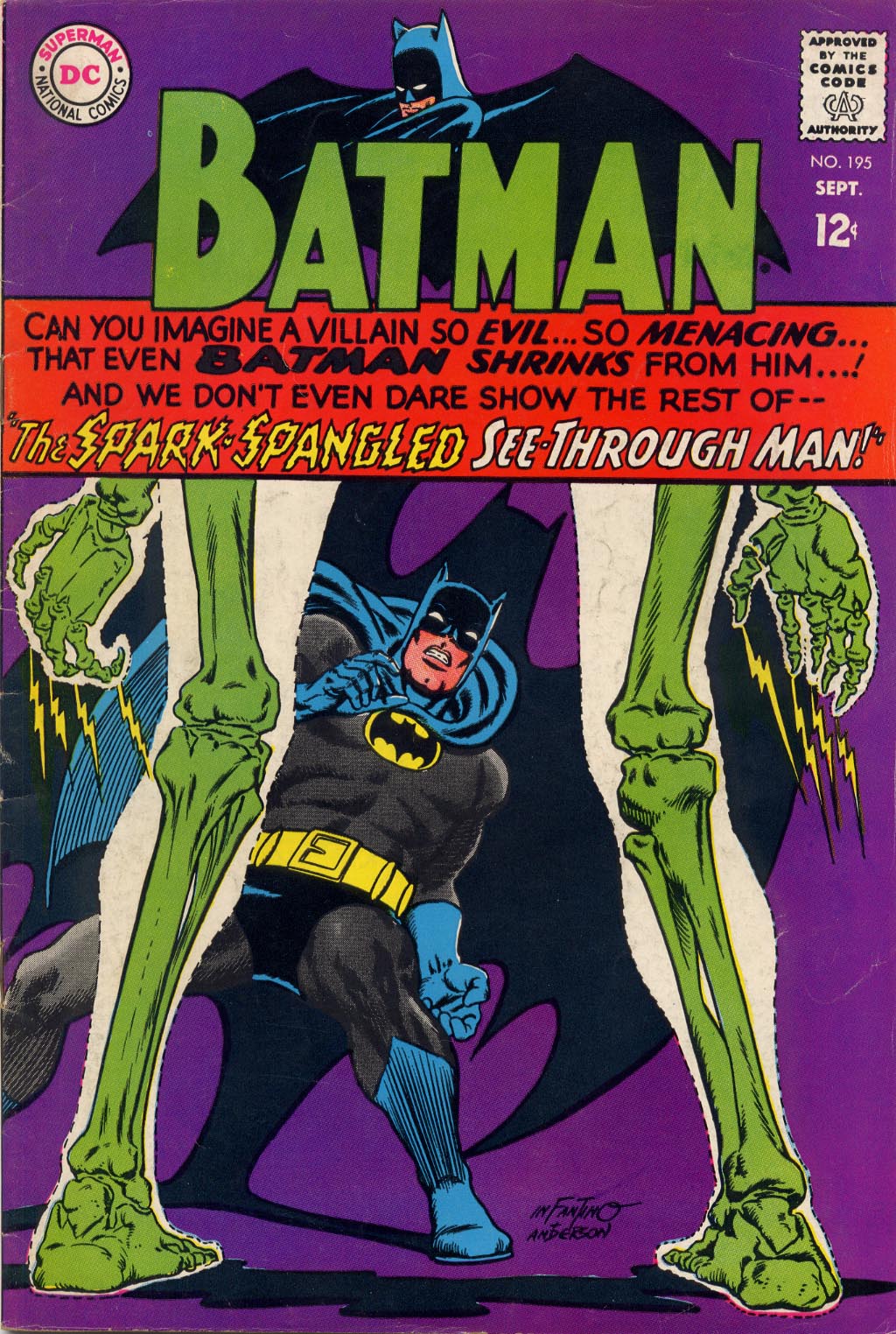 Read online Batman (1940) comic -  Issue #195 - 1