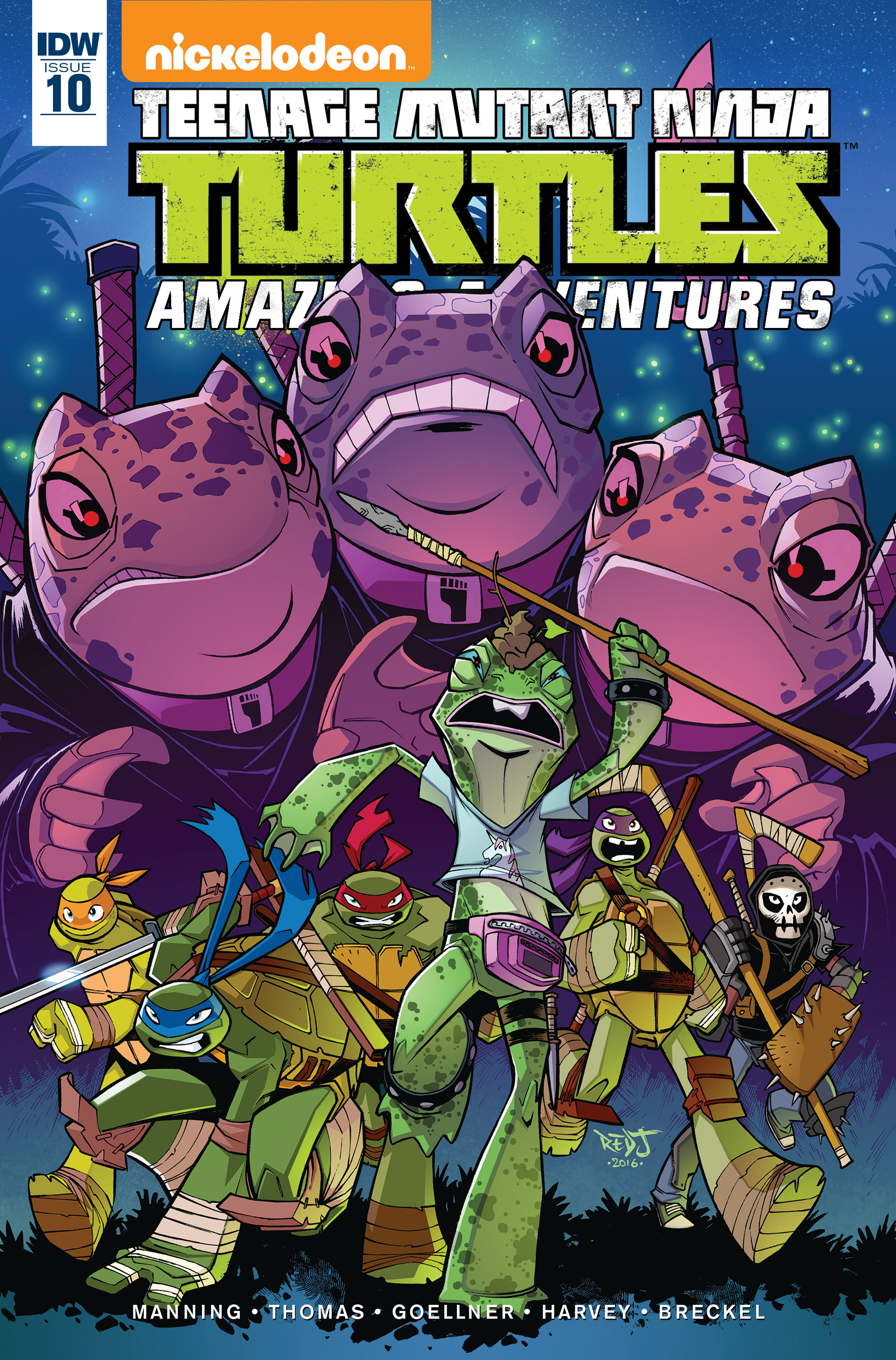 Read online Teenage Mutant Ninja Turtles Amazing Adventures comic -  Issue #10 - 1