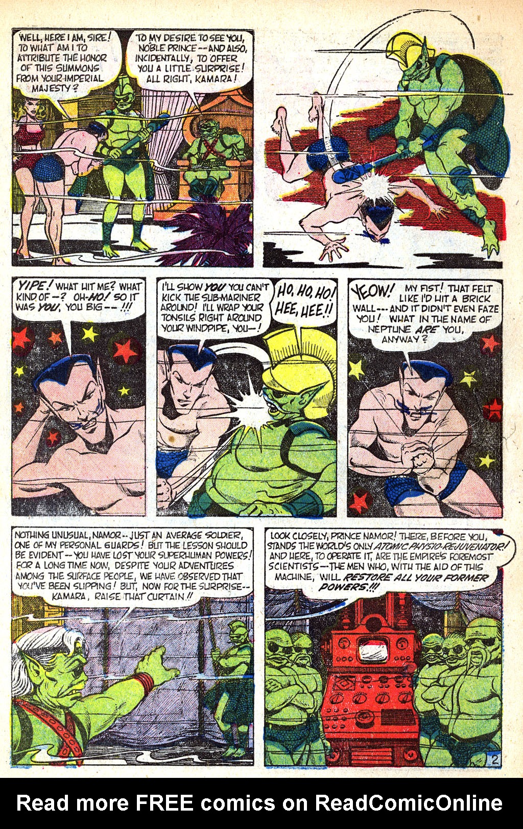 Read online Sub-Mariner Comics comic -  Issue #38 - 5