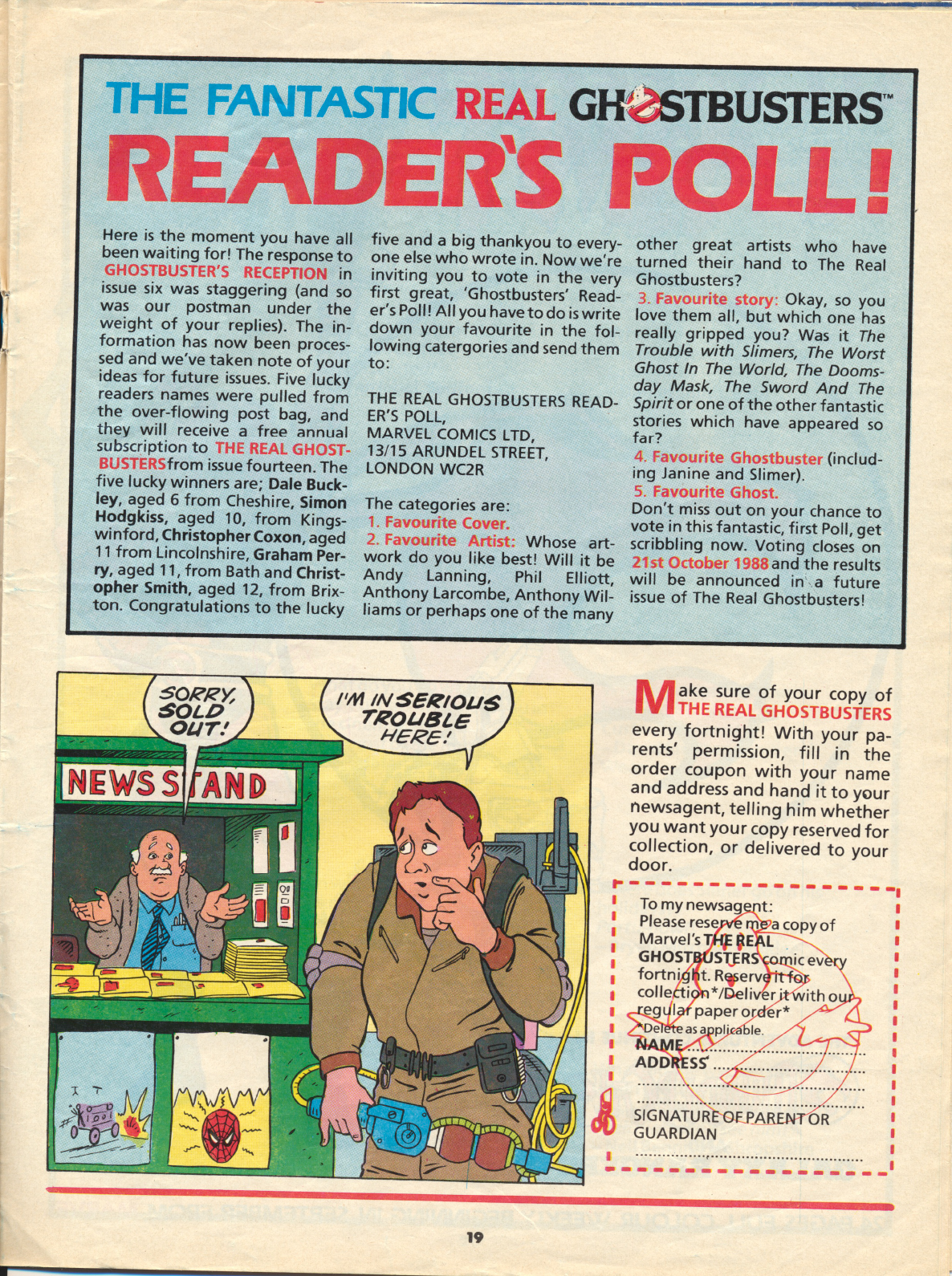 Read online The Real Ghostbusters comic -  Issue #15 - 19