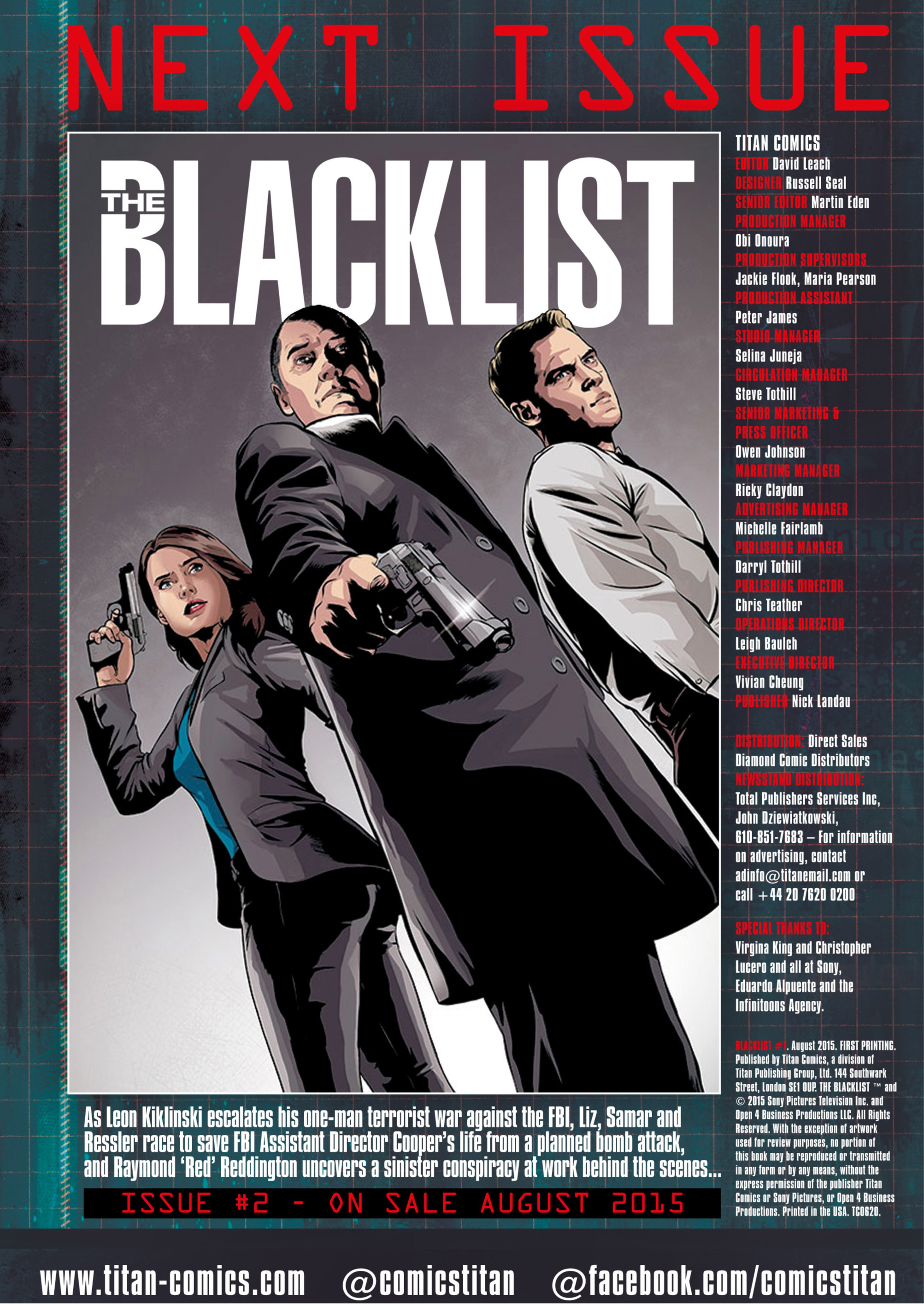Read online The Blacklist comic -  Issue #1 - 25