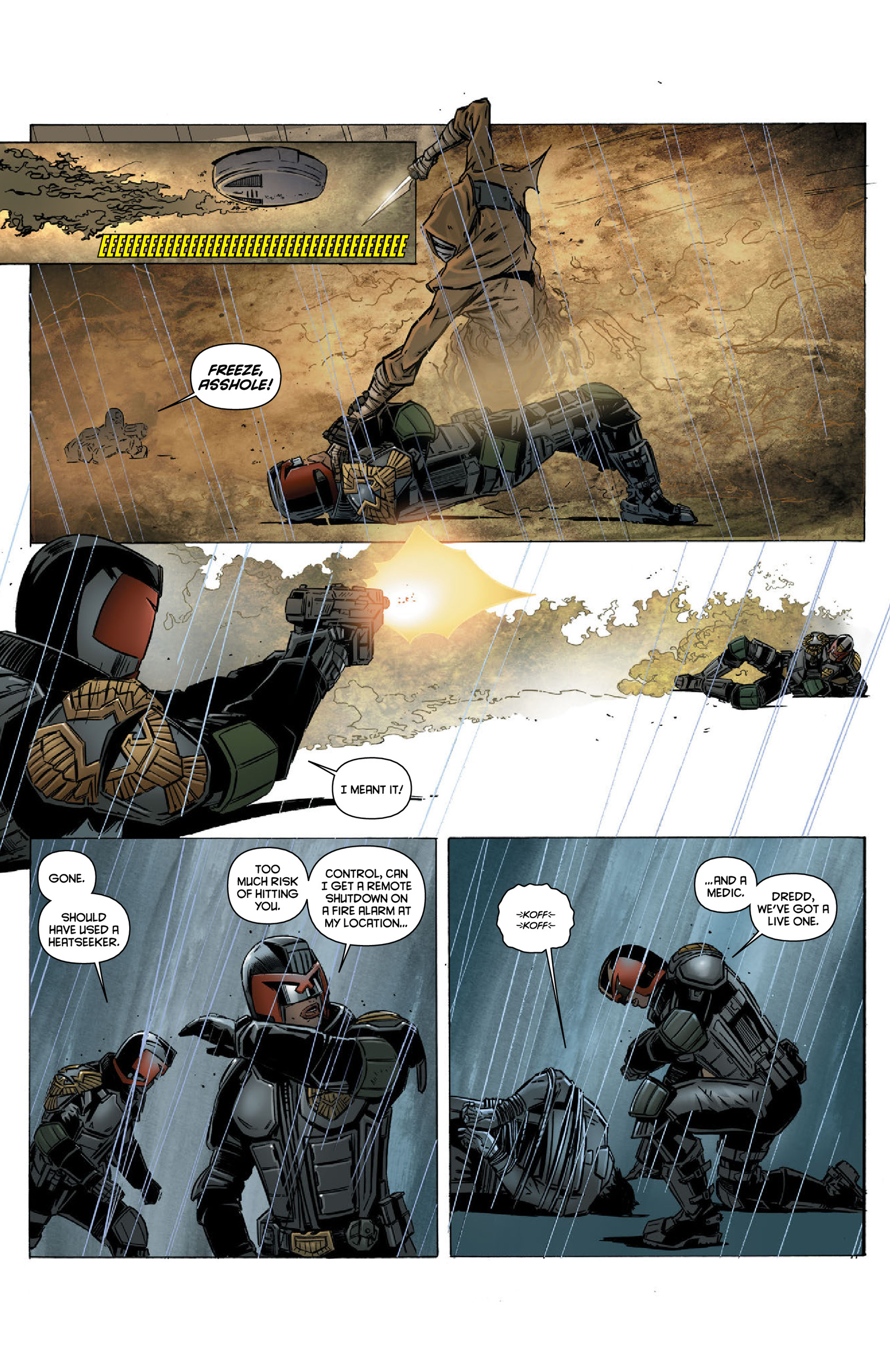 Read online Dredd: Dust comic -  Issue #1 - 21