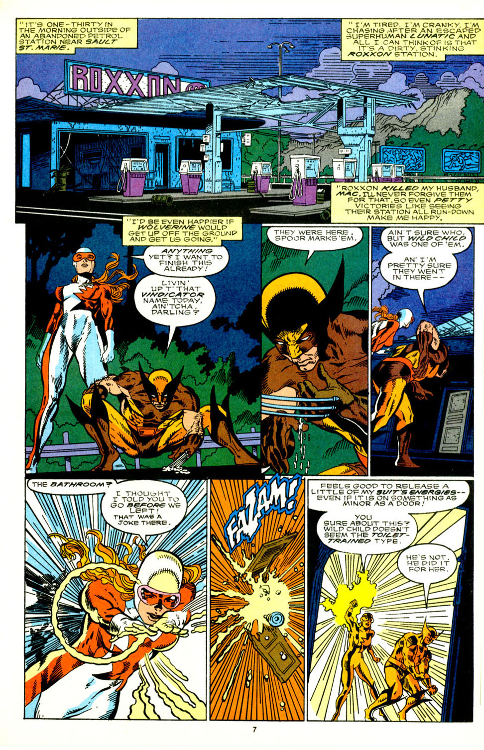 Read online Alpha Flight (1983) comic -  Issue #89 - 7