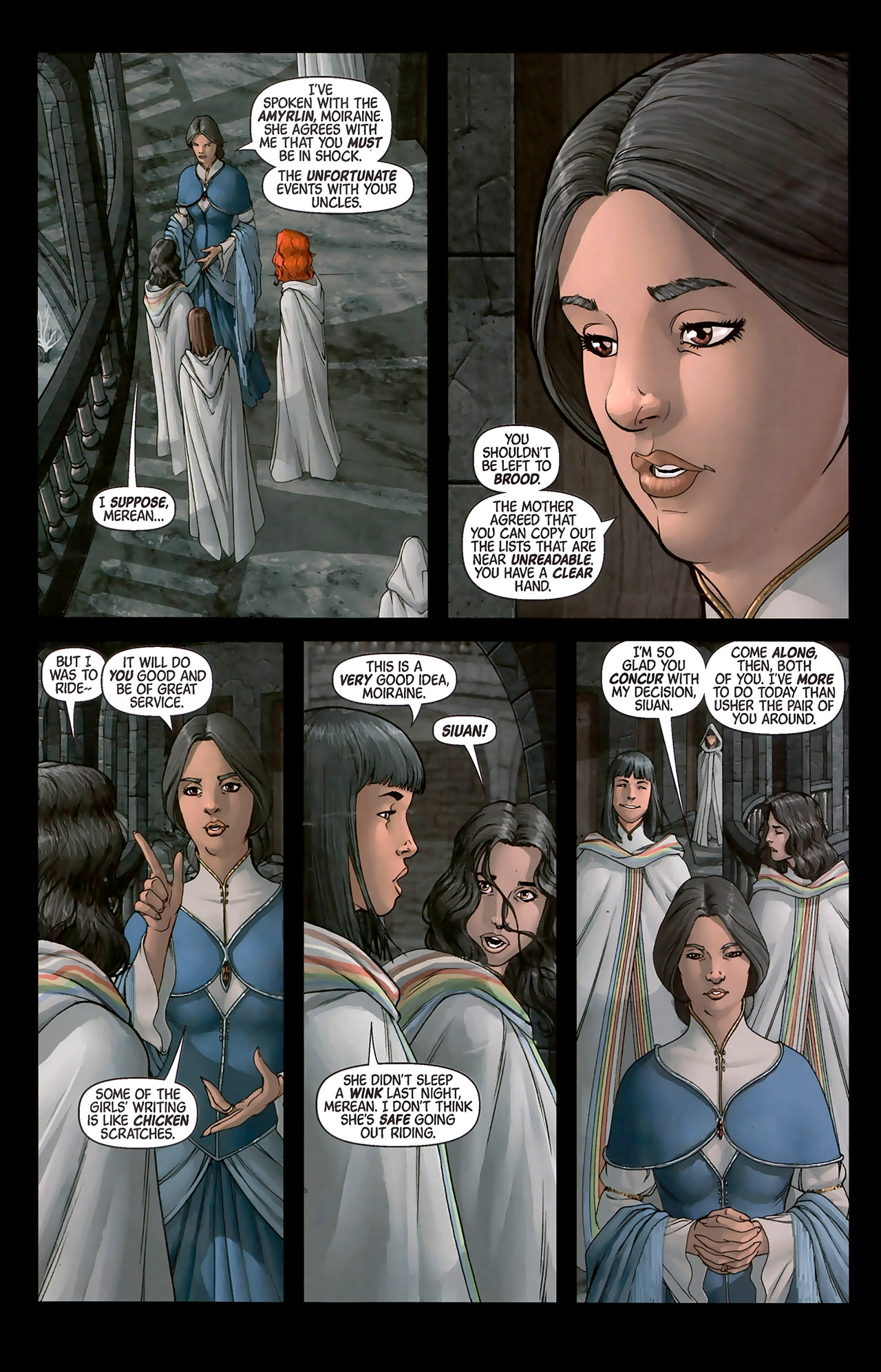 Read online Robert Jordan's The Wheel of Time: New Spring comic -  Issue #3 - 6