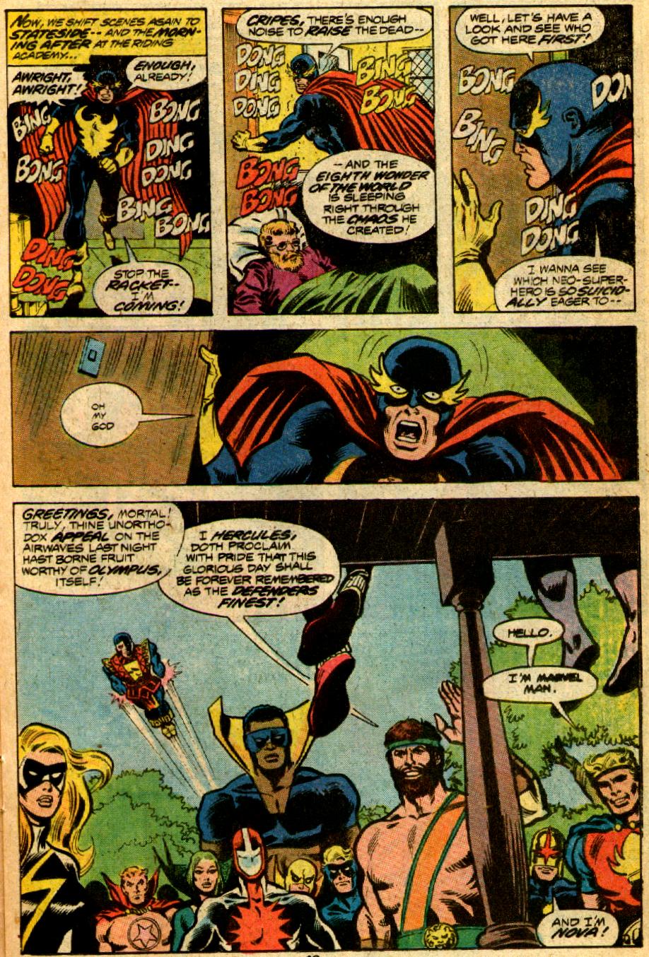 The Defenders (1972) Issue #62 #63 - English 10