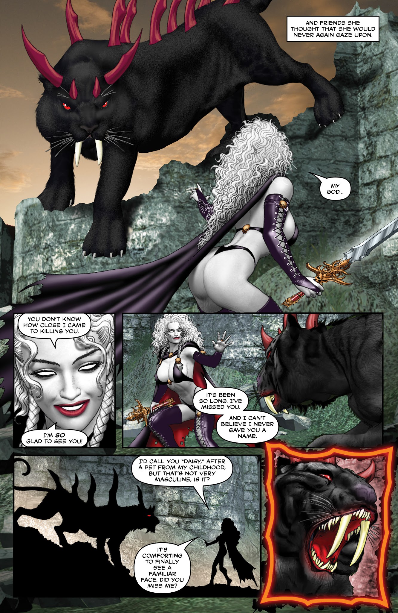 Read online Lady Death: Apocalypse comic -  Issue #1 - 23