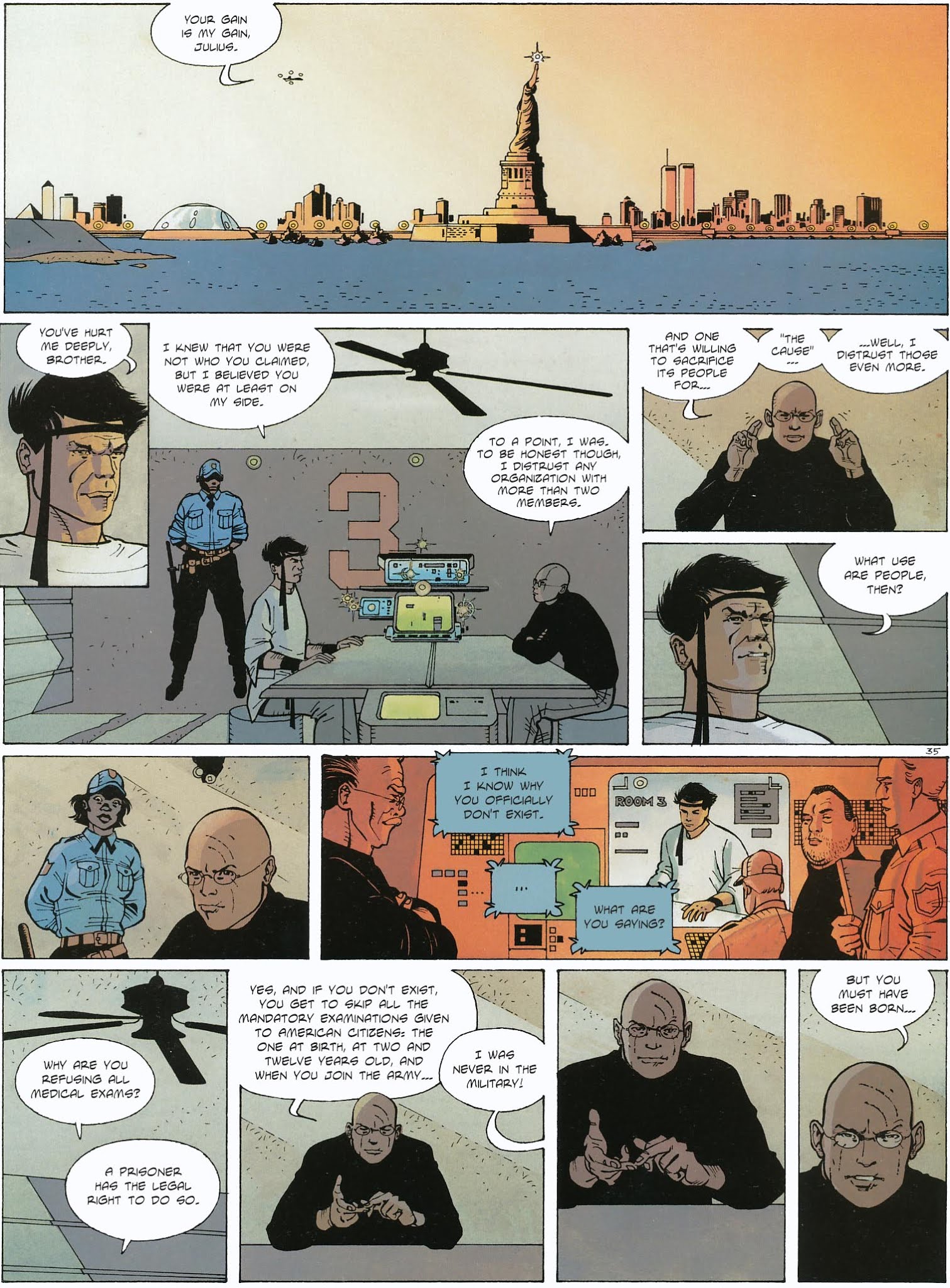 Read online Dallas Barr comic -  Issue #4 - 37